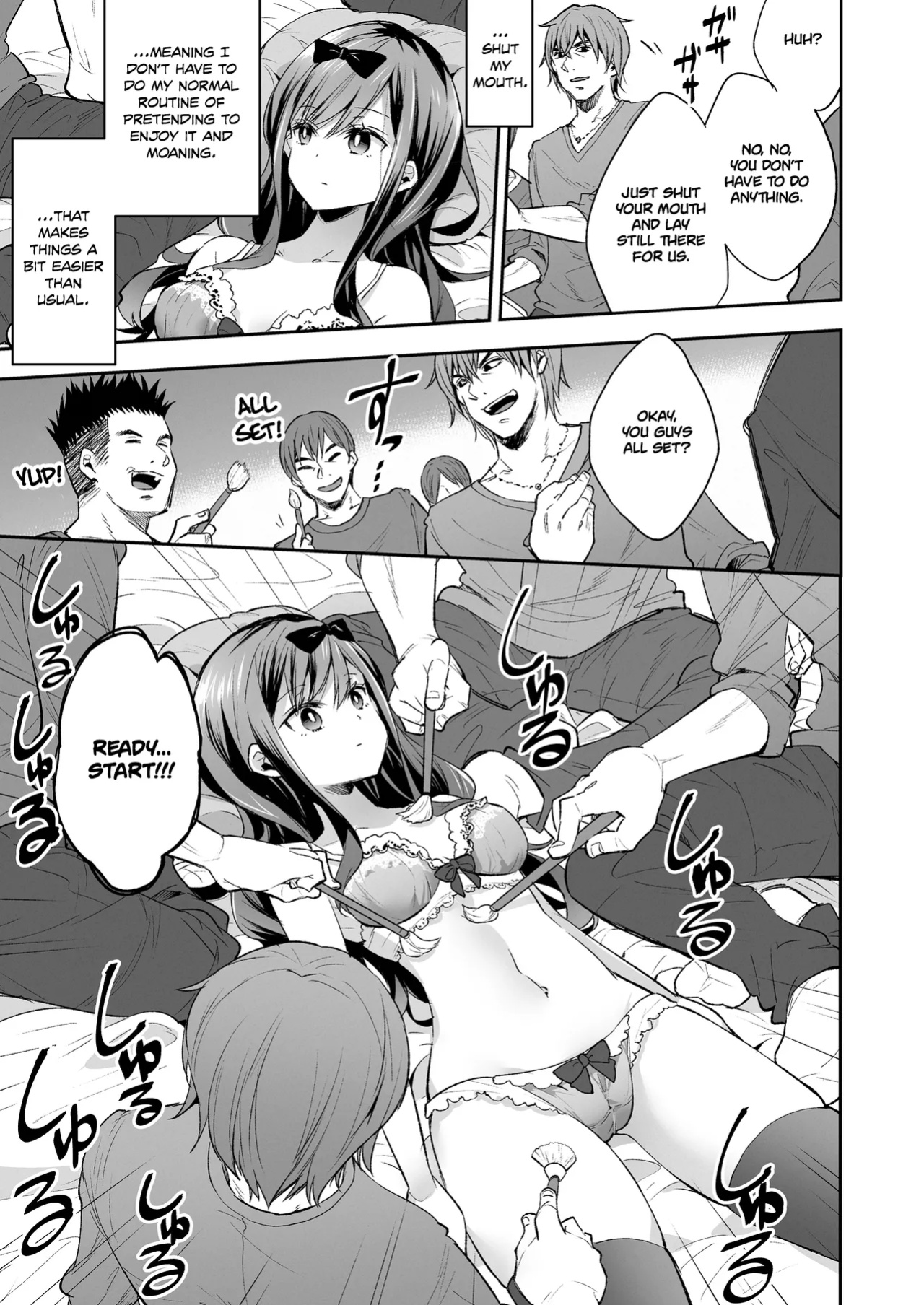 [Mochi Dog Laboratory (Asakai Mocchinu)] Omocha Shoujo Mugen Zecchou ni Naku | The Toy Girl Weeps in Endless Pleasure [Xzosk]