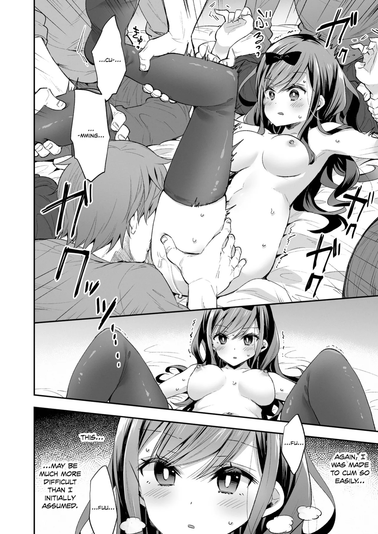 [Mochi Dog Laboratory (Asakai Mocchinu)] Omocha Shoujo Mugen Zecchou ni Naku | The Toy Girl Weeps in Endless Pleasure [Xzosk]