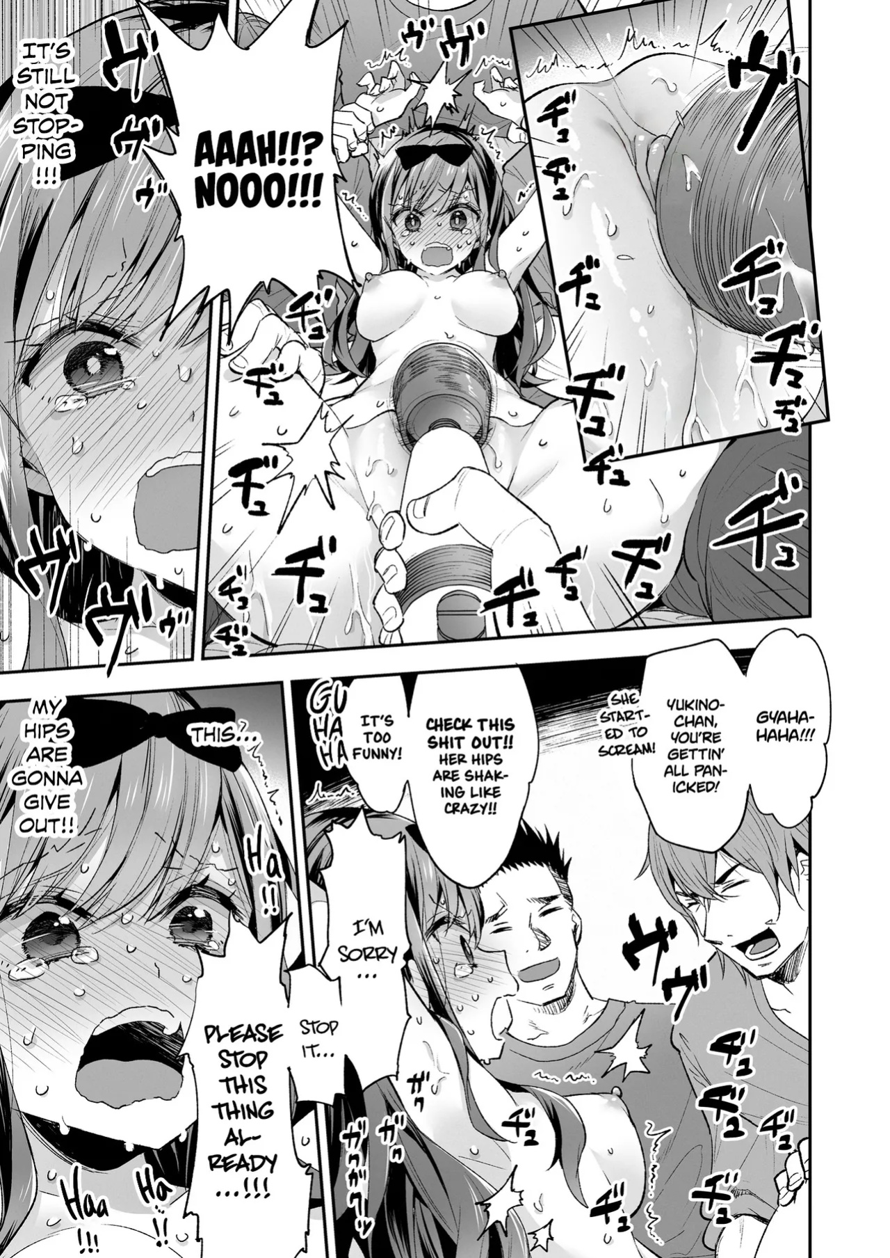 [Mochi Dog Laboratory (Asakai Mocchinu)] Omocha Shoujo Mugen Zecchou ni Naku | The Toy Girl Weeps in Endless Pleasure [Xzosk]