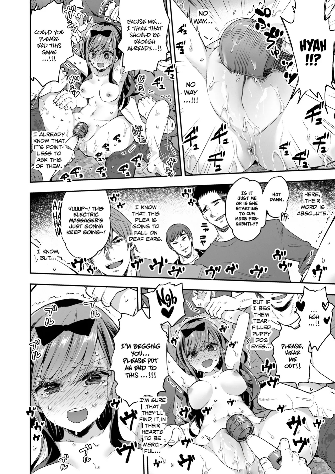 [Mochi Dog Laboratory (Asakai Mocchinu)] Omocha Shoujo Mugen Zecchou ni Naku | The Toy Girl Weeps in Endless Pleasure [Xzosk]