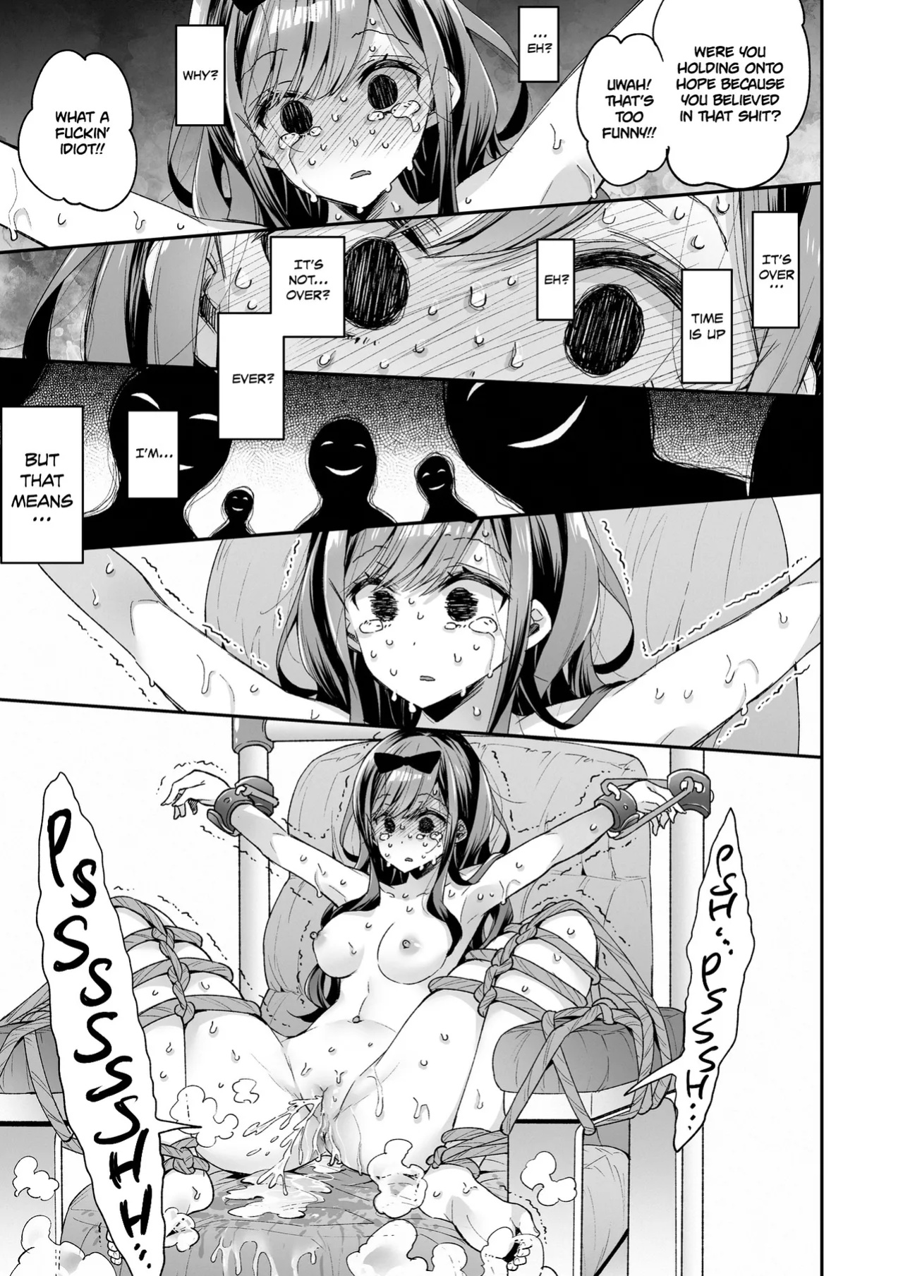 [Mochi Dog Laboratory (Asakai Mocchinu)] Omocha Shoujo Mugen Zecchou ni Naku | The Toy Girl Weeps in Endless Pleasure [Xzosk]