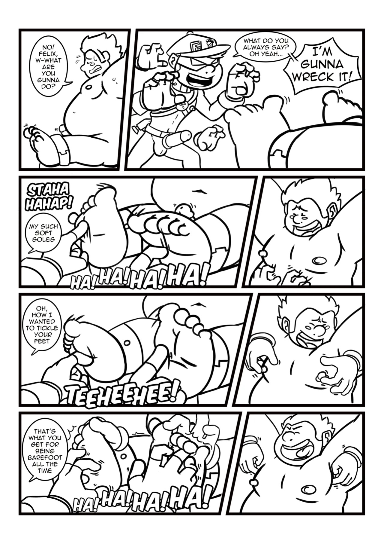 [Cody Wulfy] Tickle Stories #1: Online Mischief