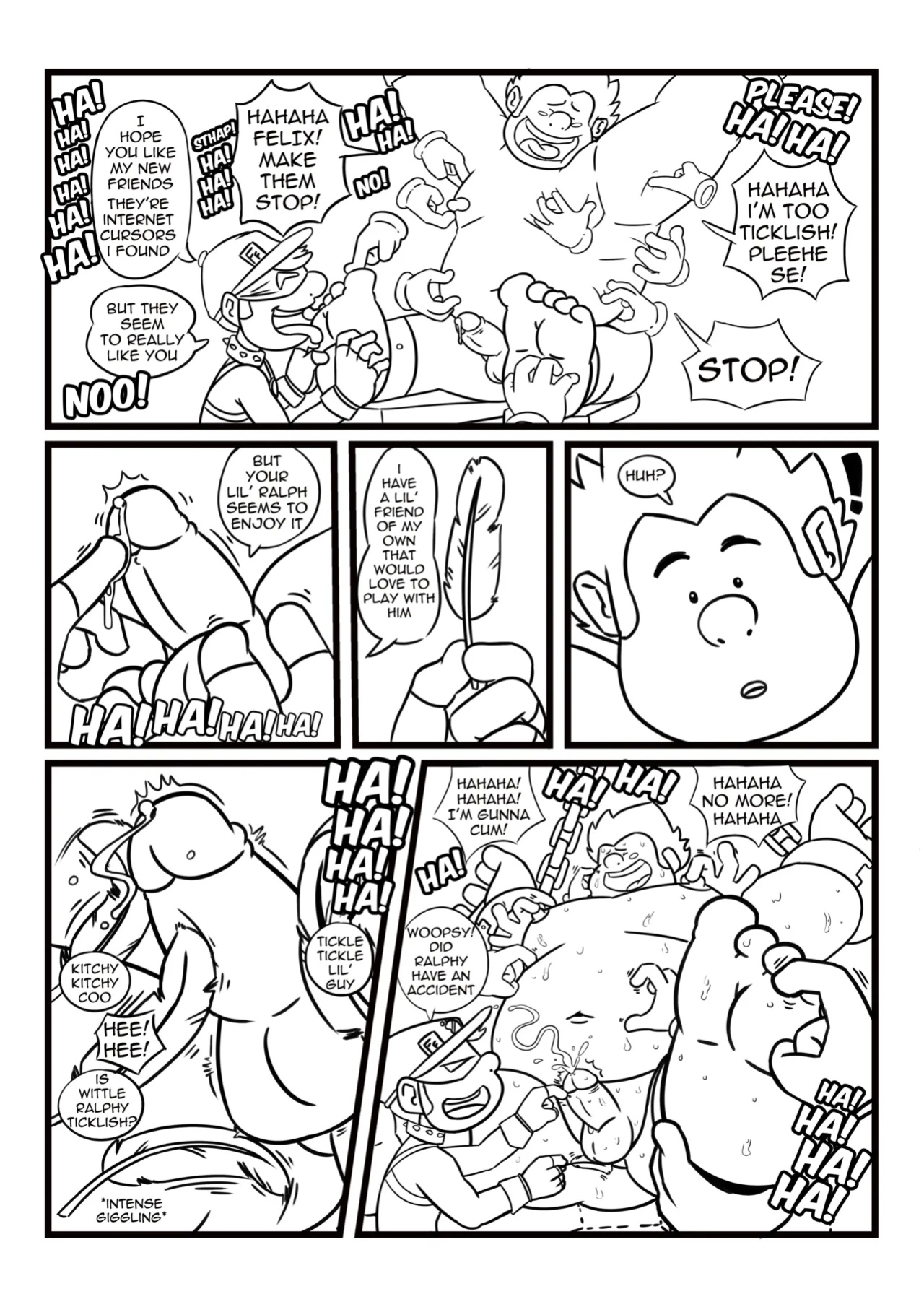 [Cody Wulfy] Tickle Stories #1: Online Mischief