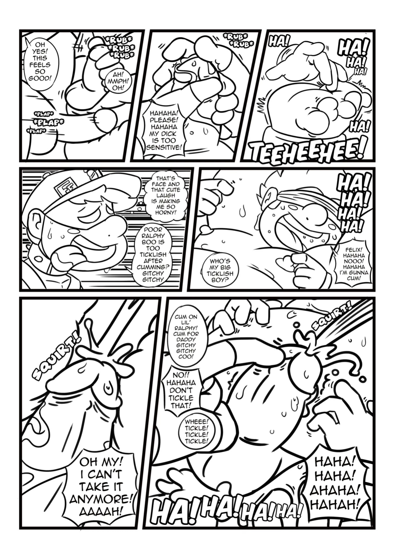 [Cody Wulfy] Tickle Stories #1: Online Mischief