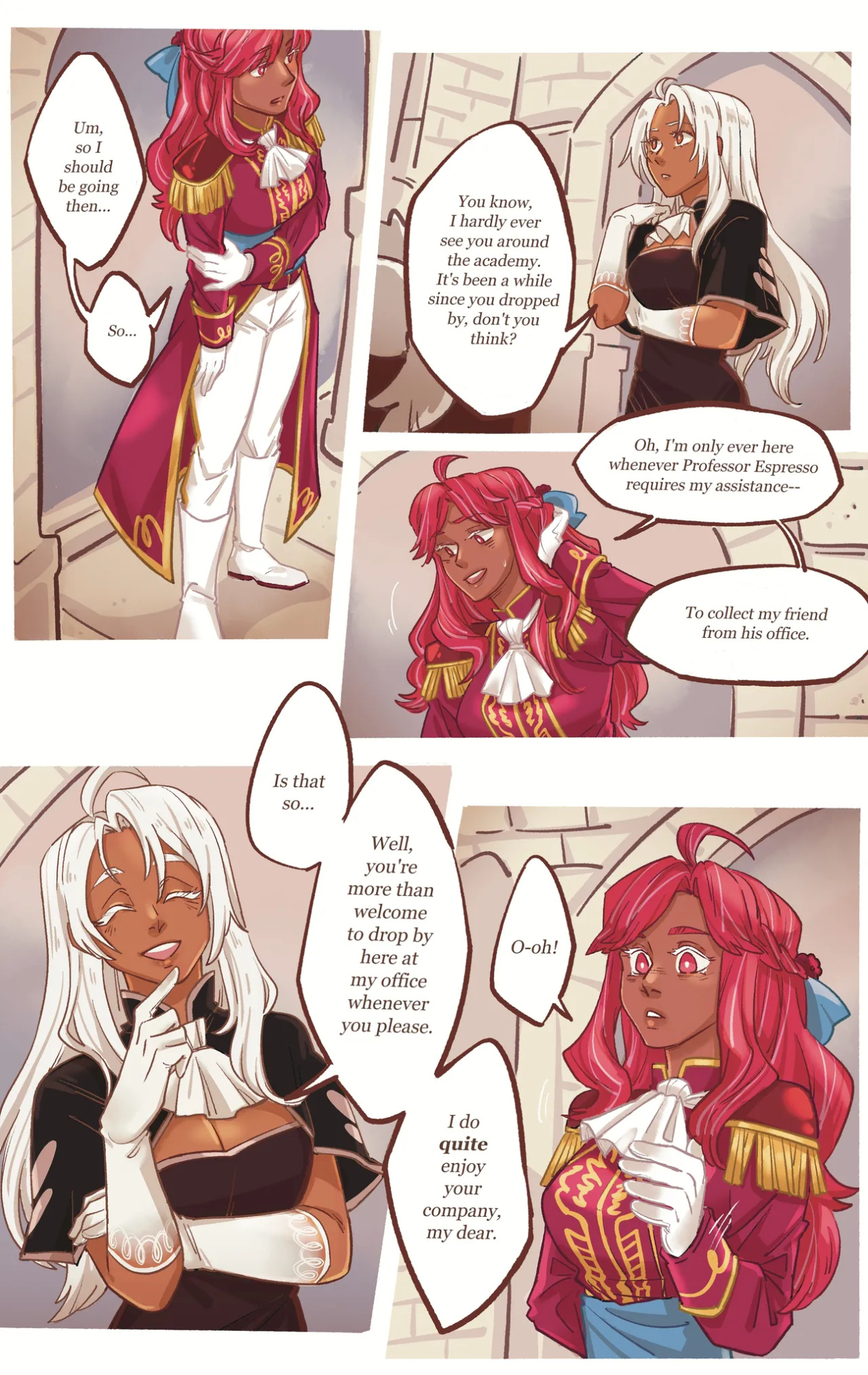 [krayonela] RaspberryLatte (Cookie Run Kingdom)