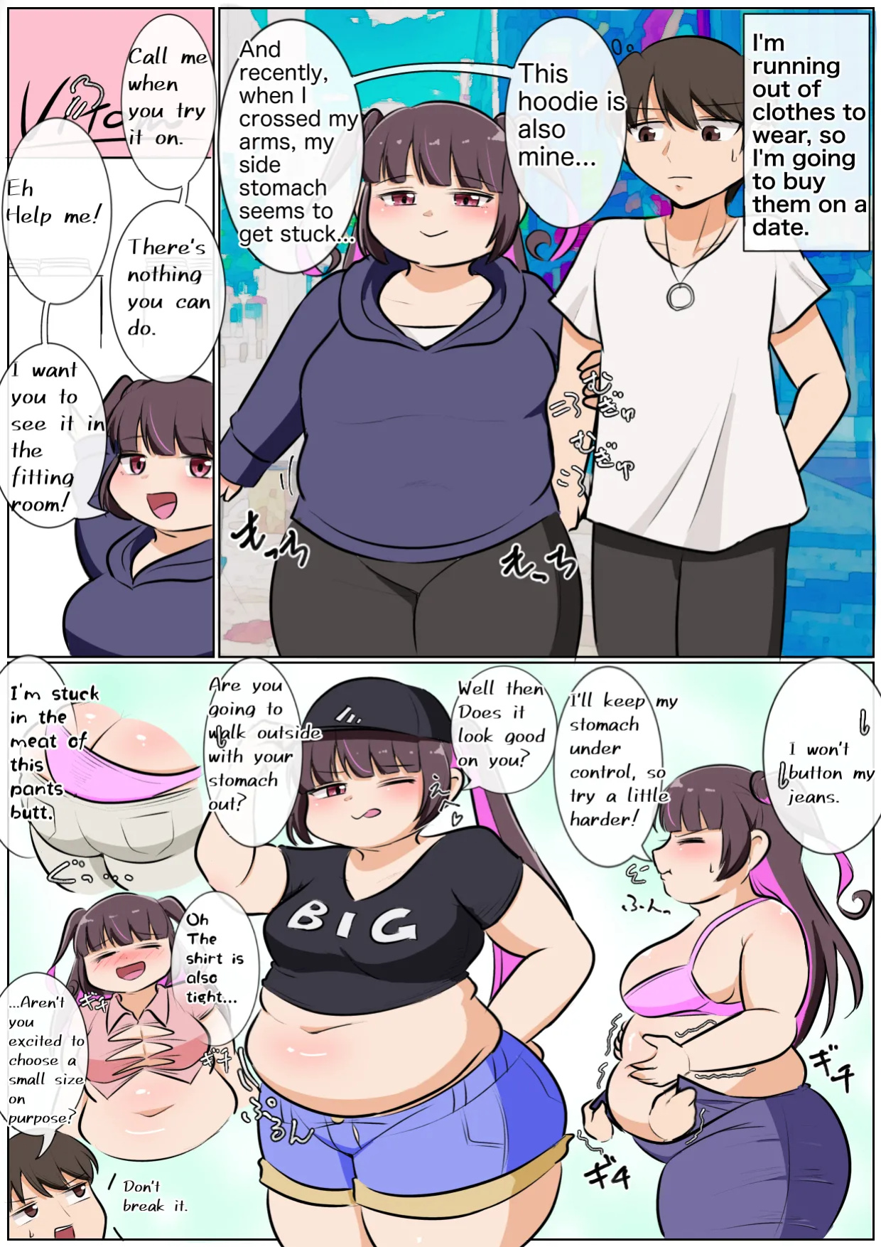 Let me gain weight!