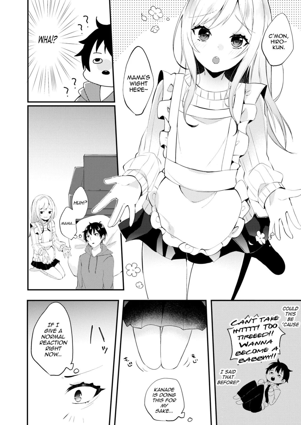 [Kaku Shoujo (Amane Hayabusa)] Oyome-san ga Mama ni natte kureru [mysterymeat3]