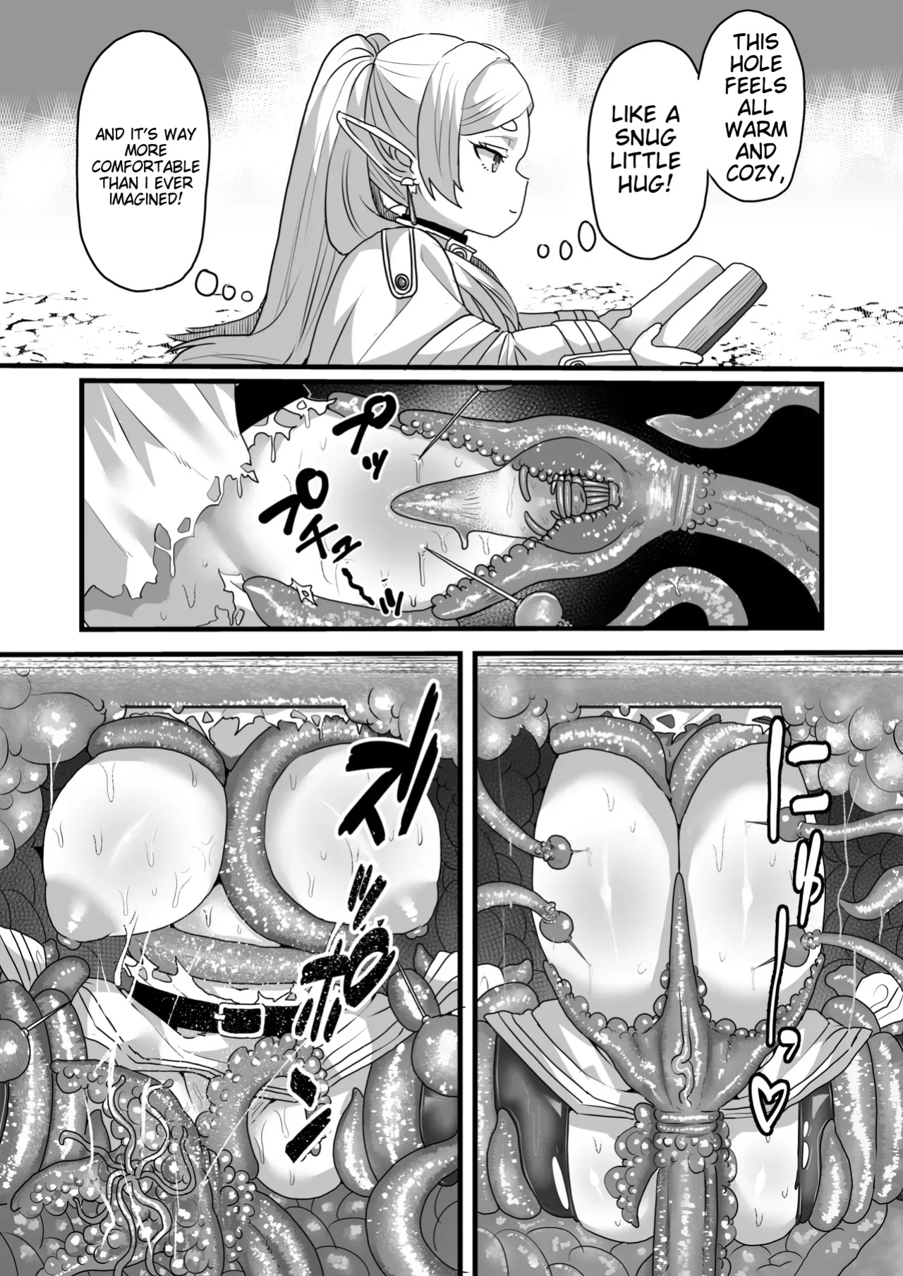 [Sei no mamono (Sema)] Frieren and the Sensory Deprivation Hole (Sousou no Frieren)