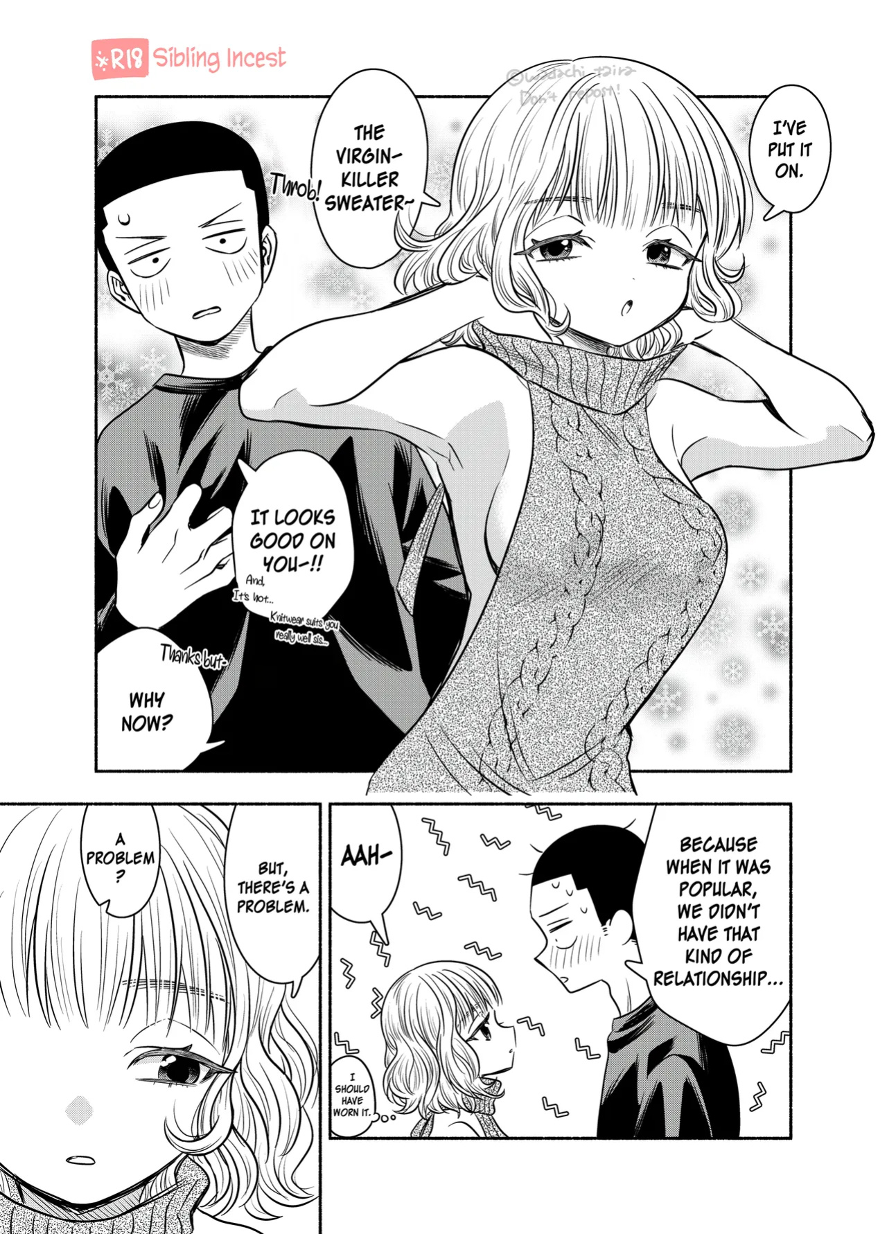 [Wadachi Taira] Doutei o Korosu Sweater | Virgin Killer Sweater [CarlJPTL]