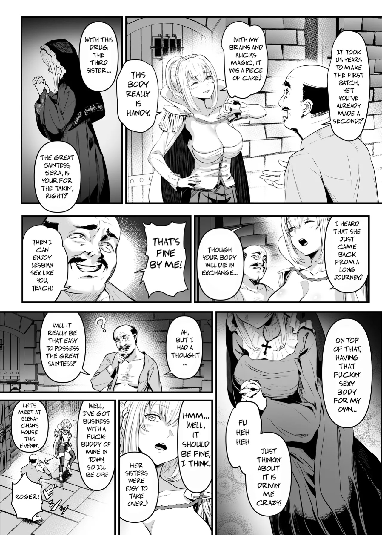 [Hyoui Lover (Hyoui Suki no Hito, Mishima Psycho)] Utsukushiki Isekai 3 Shimai no Hyouiroku [TheFrogManScans]