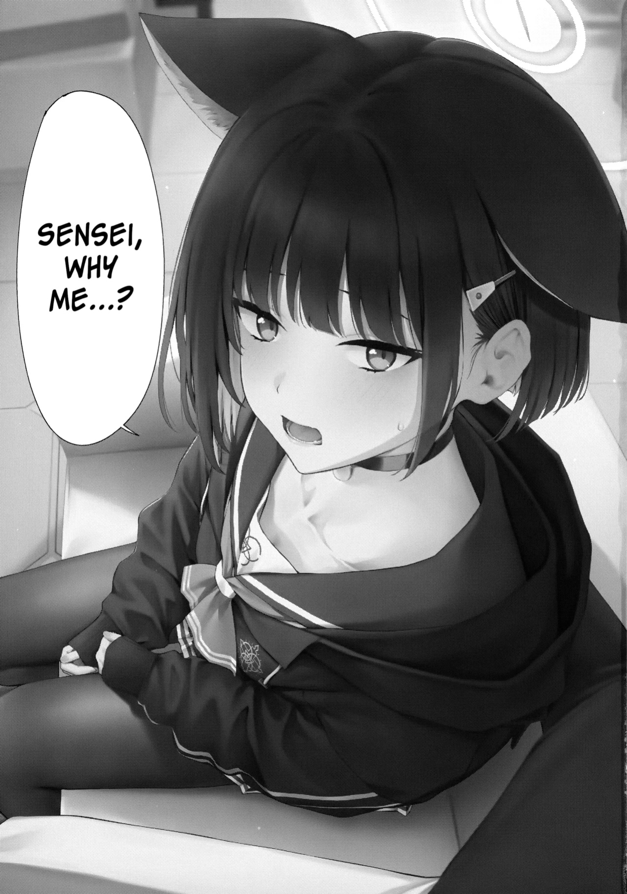 (C103) [Titano-makhia (Mikaduchi)] Sensei, Doushite Watashi nano...? | Sensei, Why Me...? (Blue Archive) [SDF]