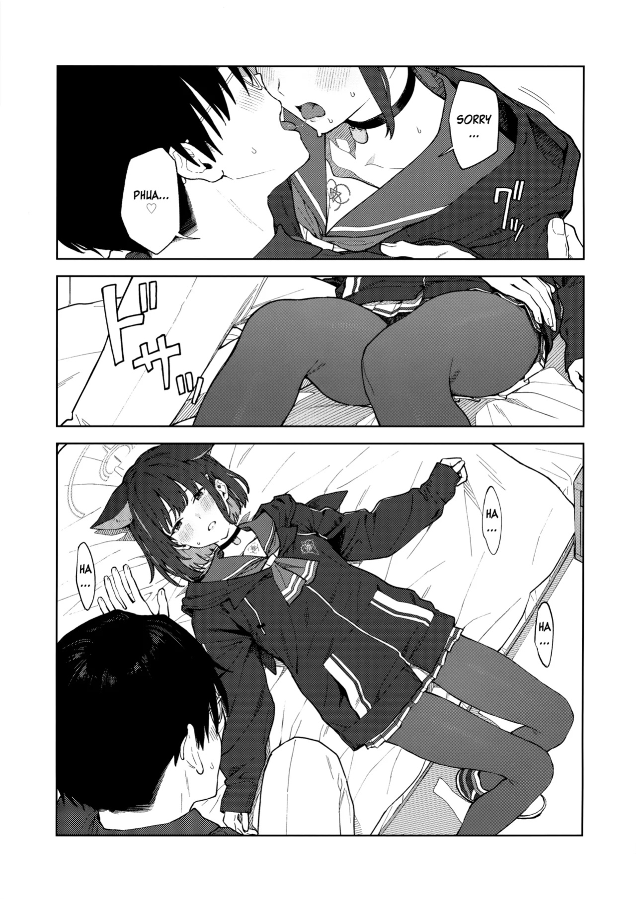 (C103) [Titano-makhia (Mikaduchi)] Sensei, Doushite Watashi nano...? | Sensei, Why Me...? (Blue Archive) [SDF]