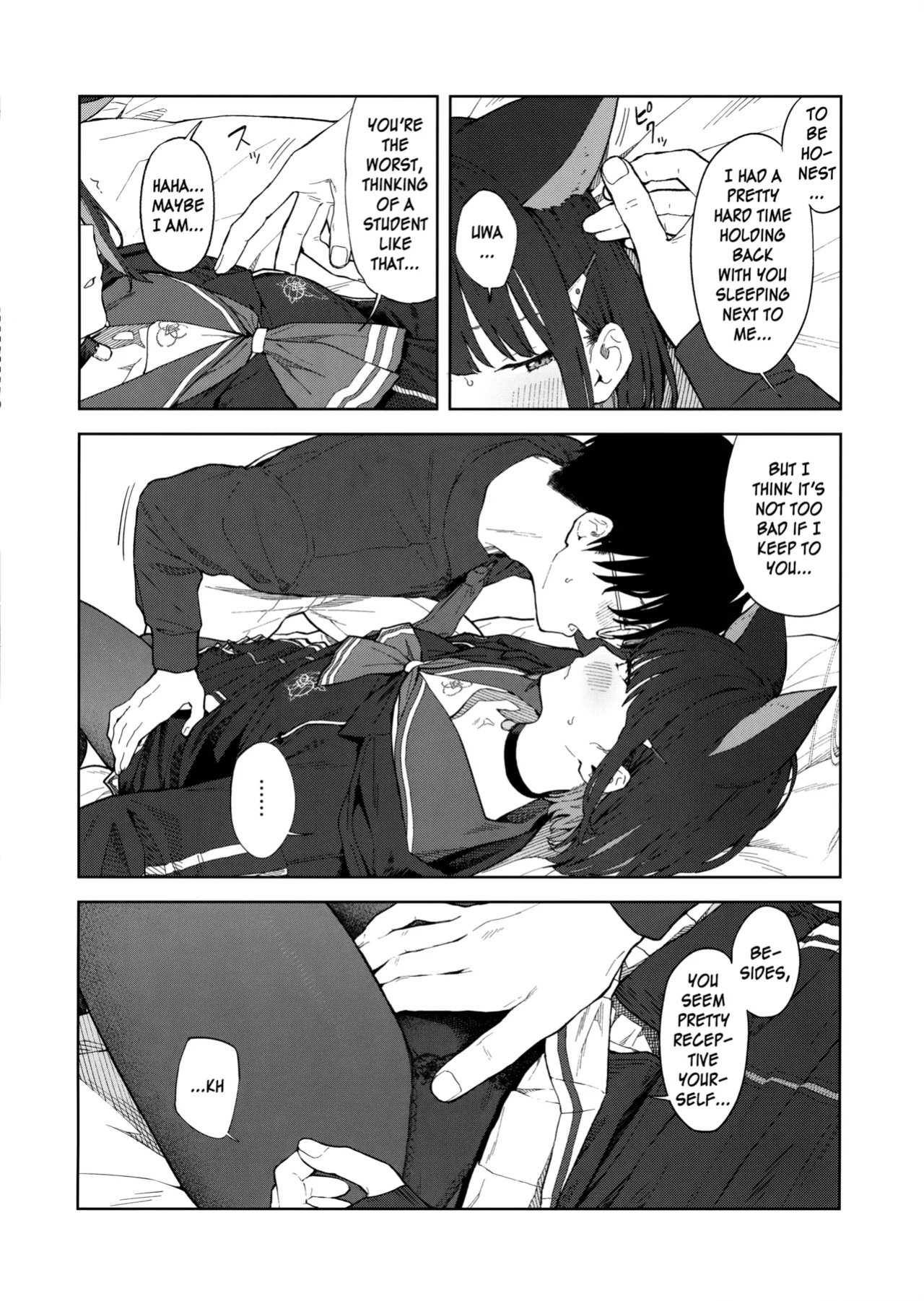 (C103) [Titano-makhia (Mikaduchi)] Sensei, Doushite Watashi nano...? | Sensei, Why Me...? (Blue Archive) [SDF]