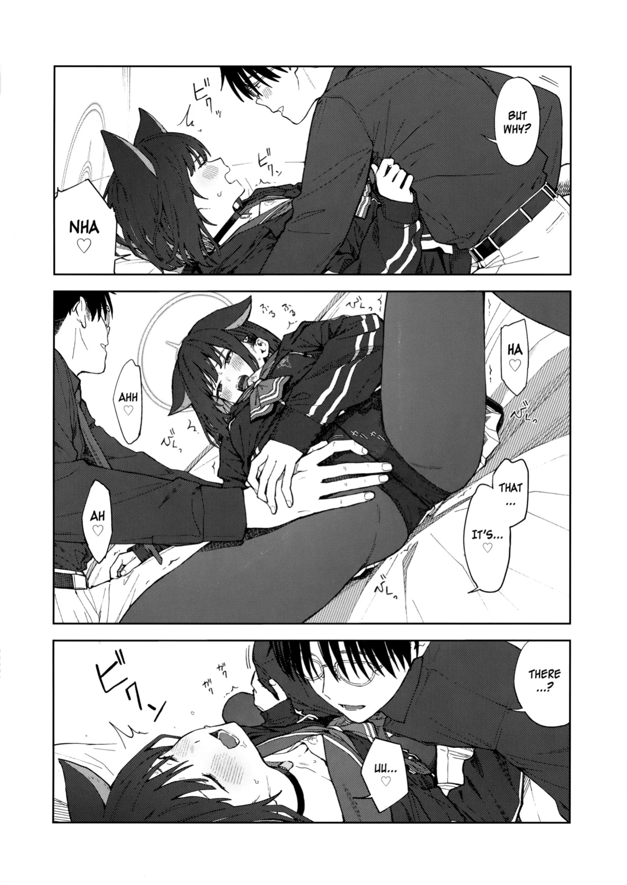 (C103) [Titano-makhia (Mikaduchi)] Sensei, Doushite Watashi nano...? | Sensei, Why Me...? (Blue Archive) [SDF]