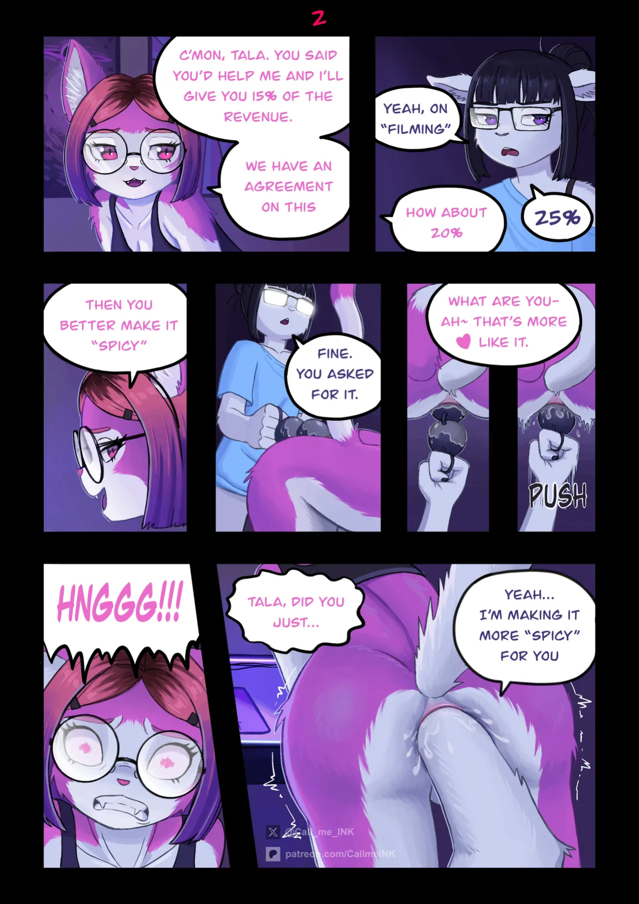 [CallmeINK (Farmer-Ink)] Pat’s Naughty Content + Extras