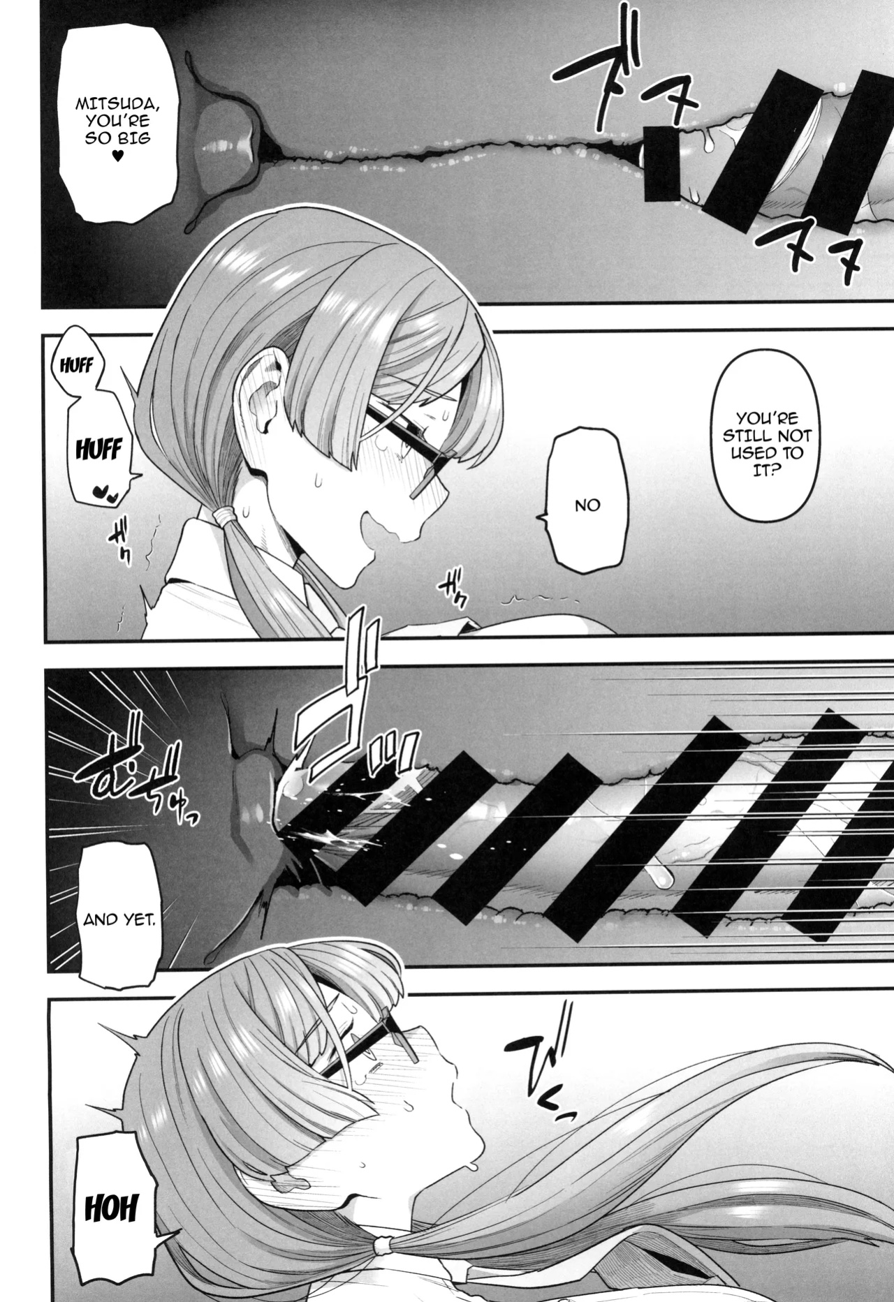 (C101) [Sayonara Hornet (Yoshiragi)] Iinchou to Mitsuda-kun no Houkago - Otonashi Kotoha and Mitsuda Makoto / The Prez And Mitsuda-kun After Class - Otonashi Kotoha and Mitsuda Makoto
