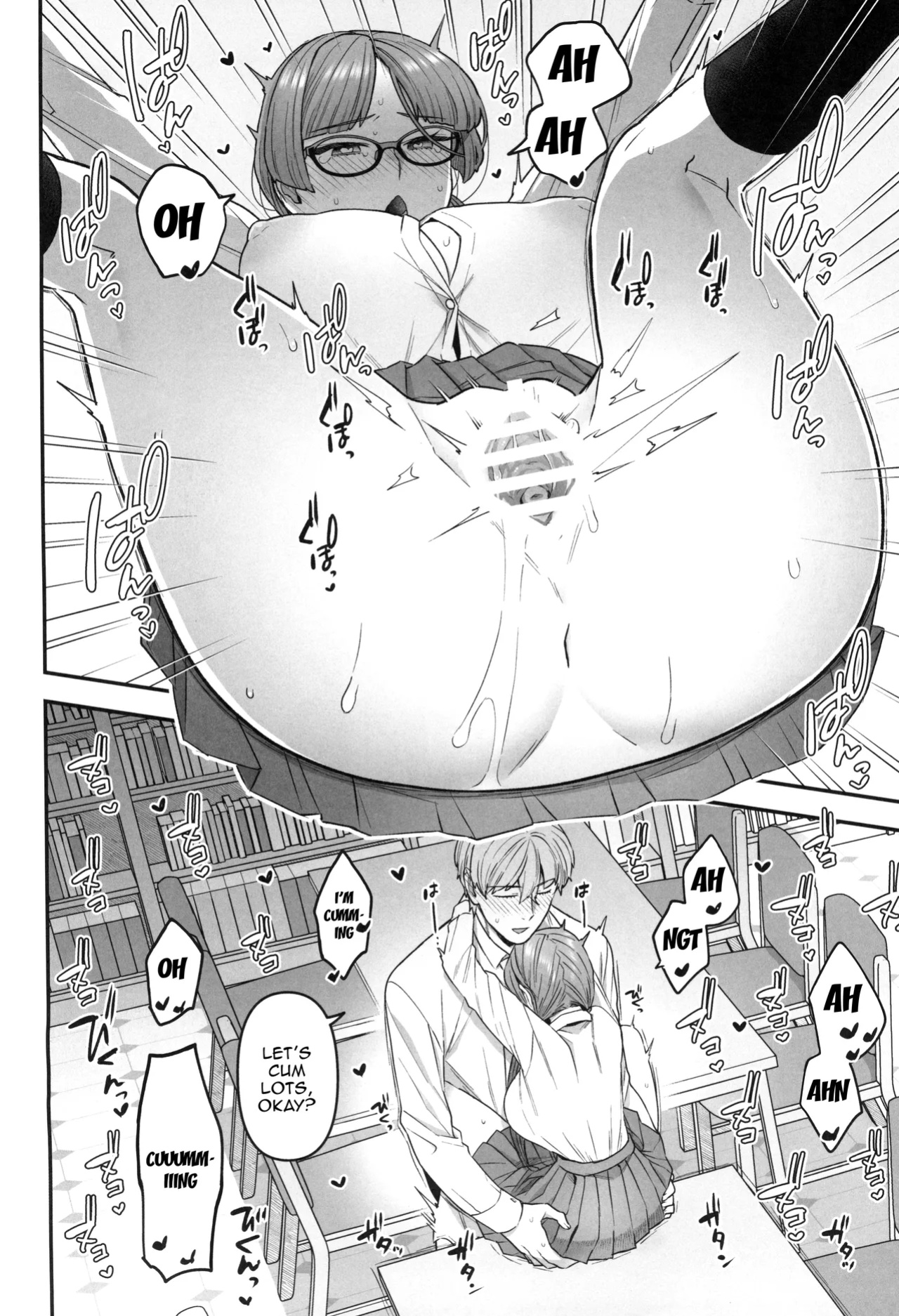 (C101) [Sayonara Hornet (Yoshiragi)] Iinchou to Mitsuda-kun no Houkago - Otonashi Kotoha and Mitsuda Makoto / The Prez And Mitsuda-kun After Class - Otonashi Kotoha and Mitsuda Makoto