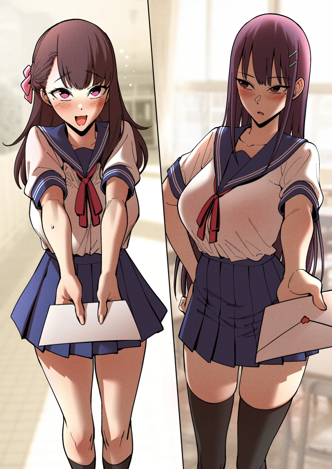 Summer Vacation with the Twin Childhood Friend 1 & 2
