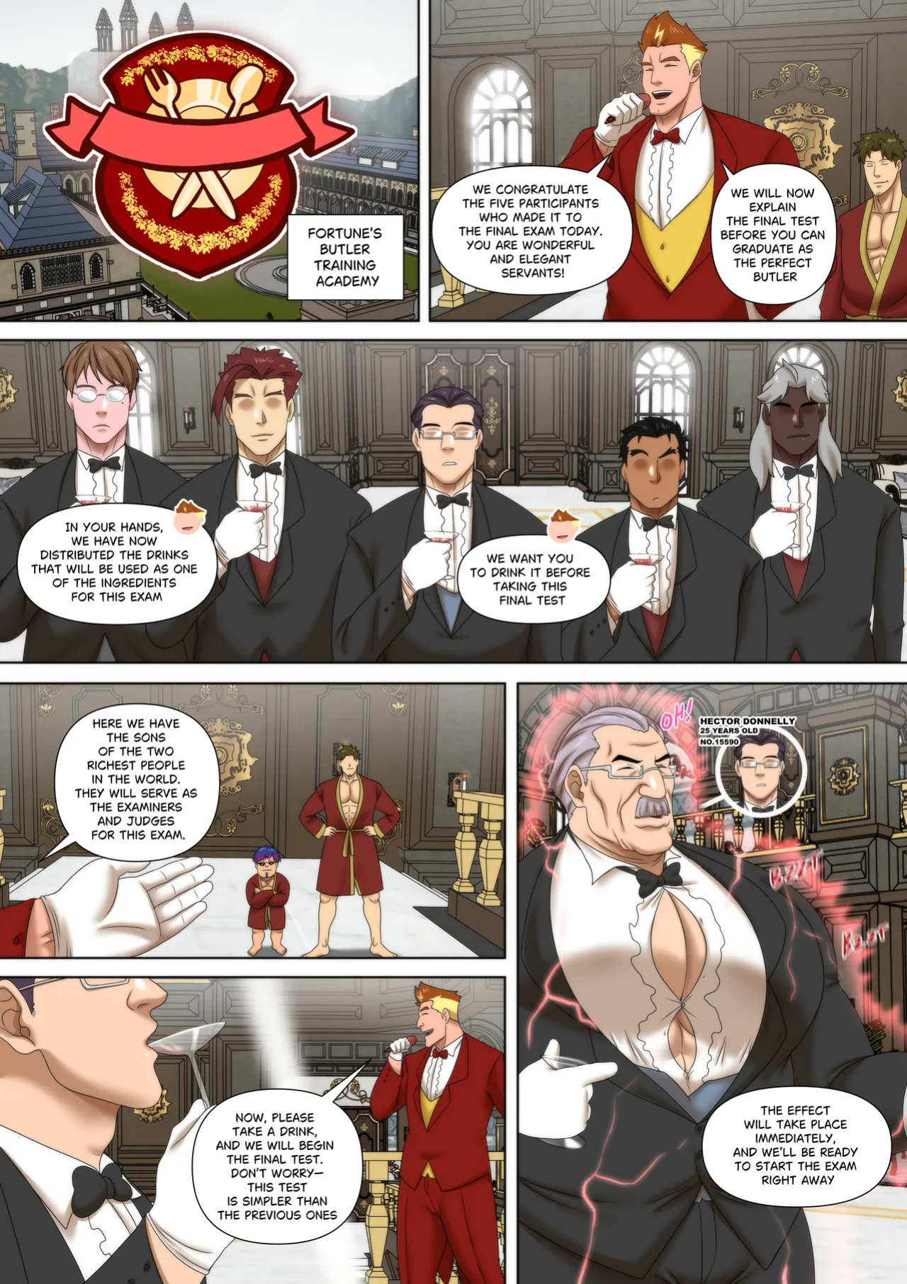 [Ducka] Precious mail SS Butler Academy [Eng]