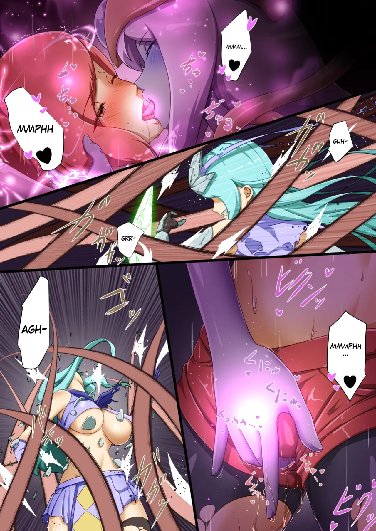 [Dew] Uchi no Ko ga Ecchi na Teki to Tatakatte Haiboku suru Hanashi | Yuri & Hina vs Cadira