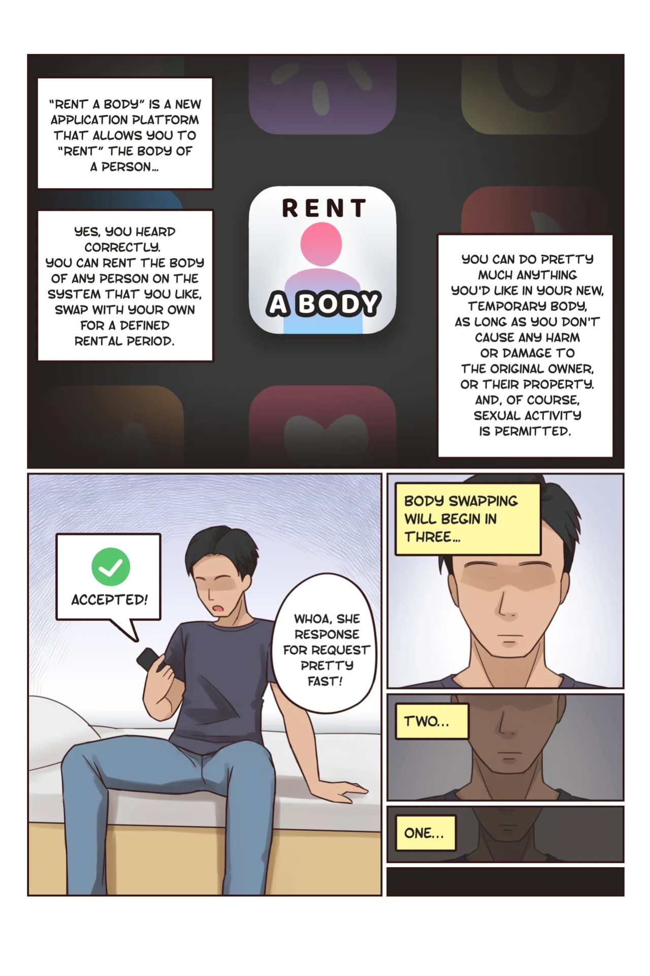 [Rudy Saki] Rent a Body