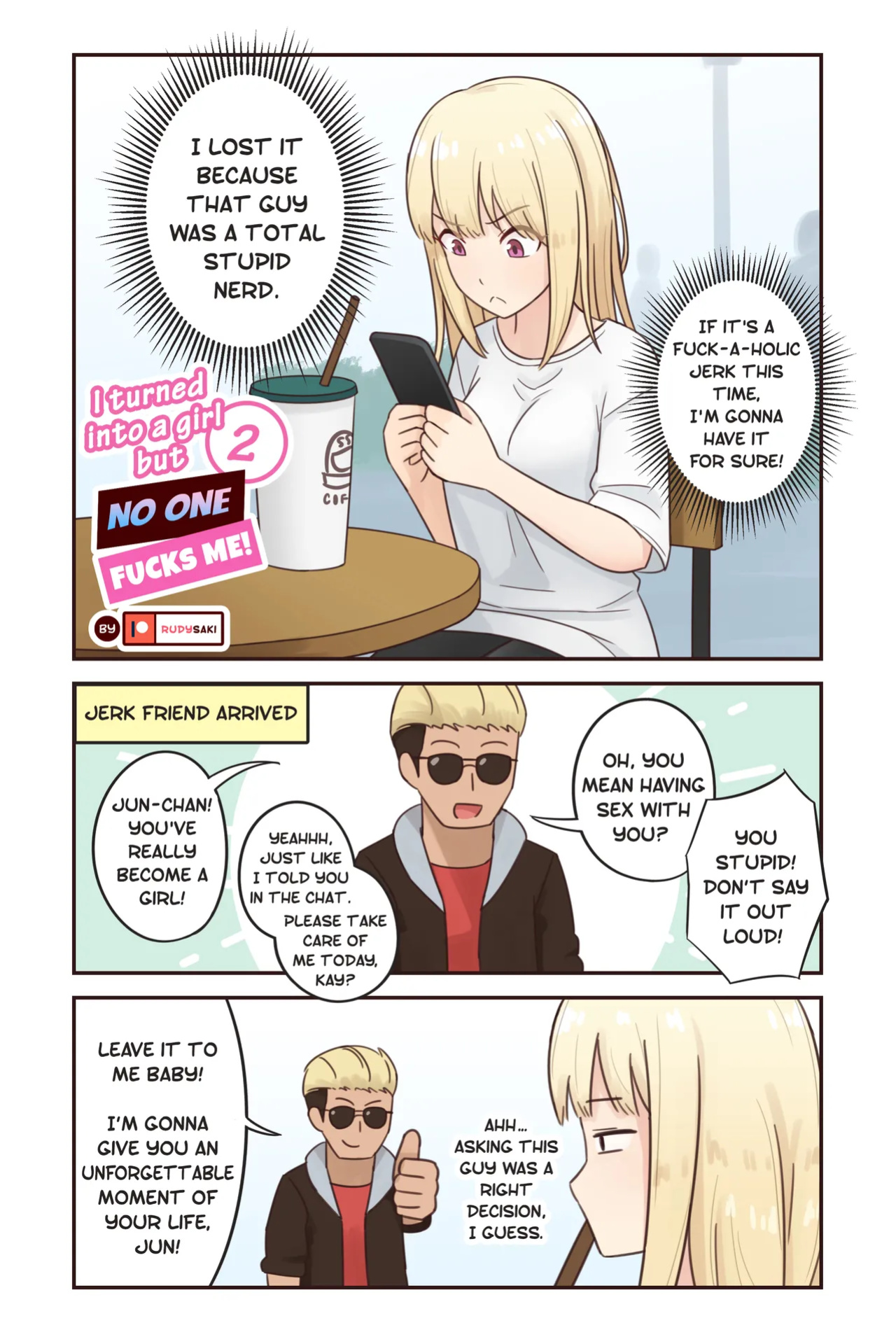 [Rudy Saki] I Turned Into a Girl But NO ONE Fucks Me!