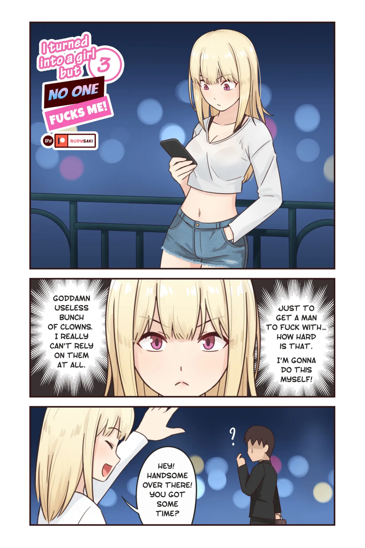 [Rudy Saki] I Turned Into a Girl But NO ONE Fucks Me!