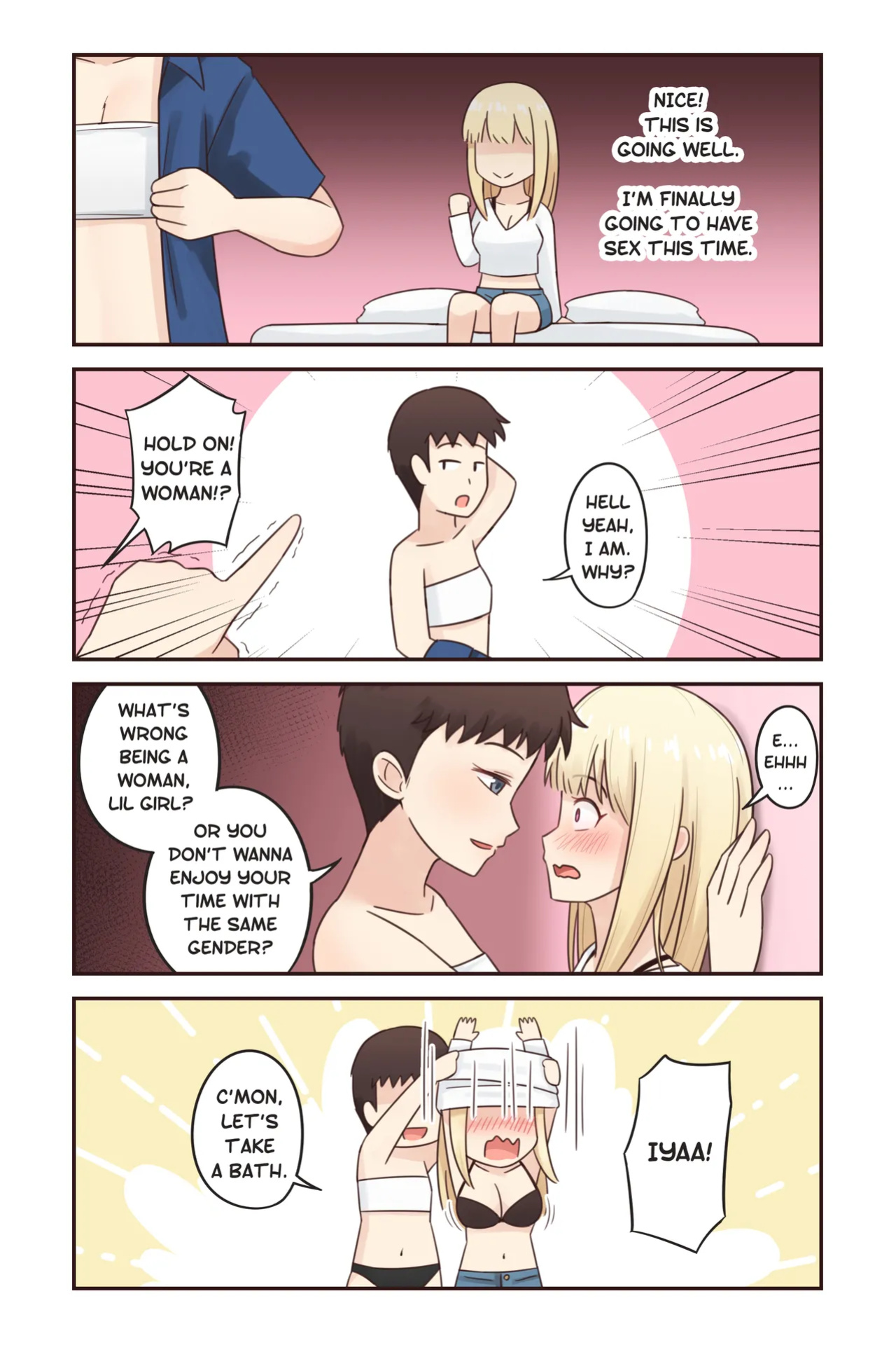 [Rudy Saki] I Turned Into a Girl But NO ONE Fucks Me!