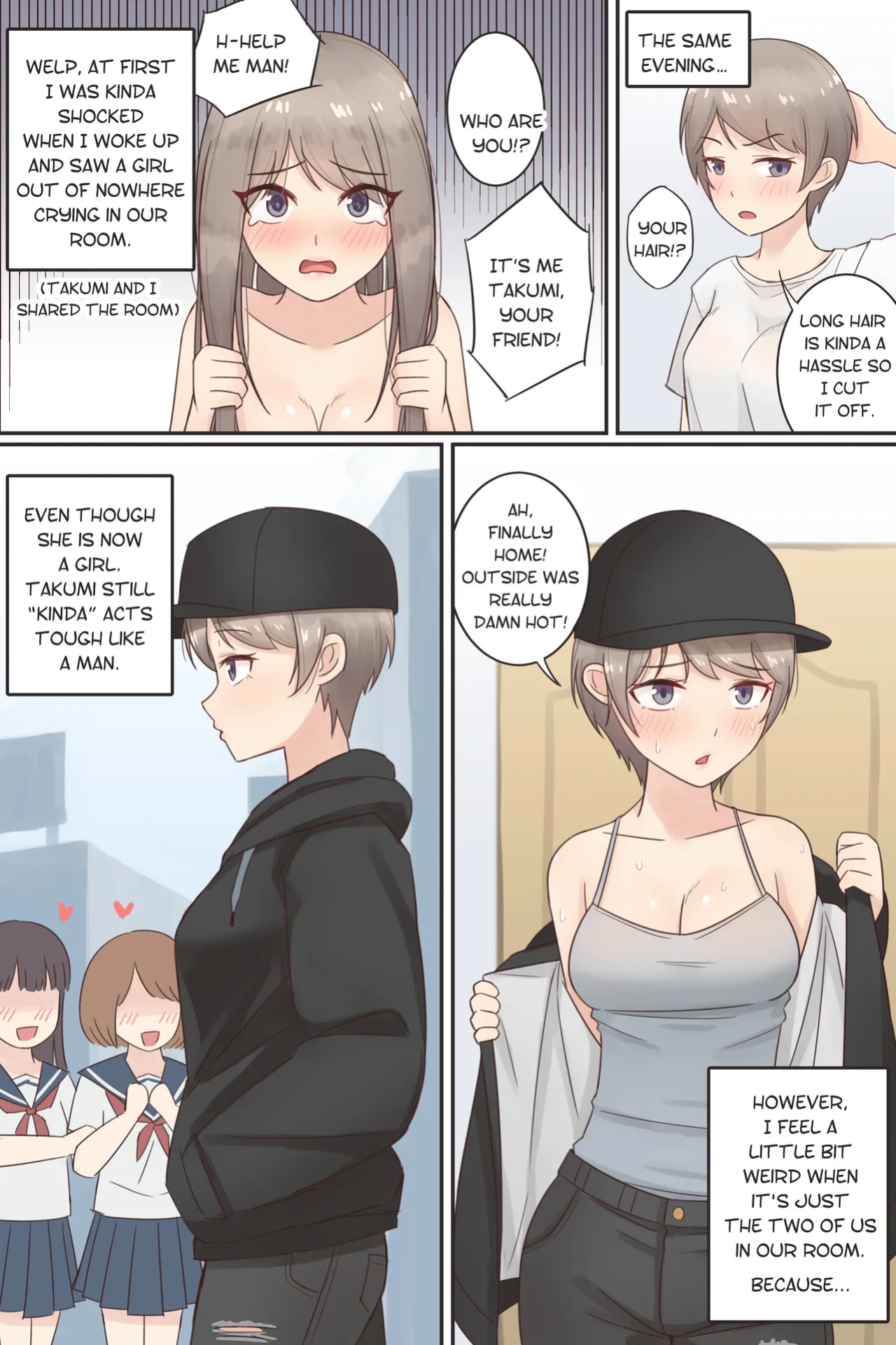 [Rudy Saki] When My Friend Became a Tomboy