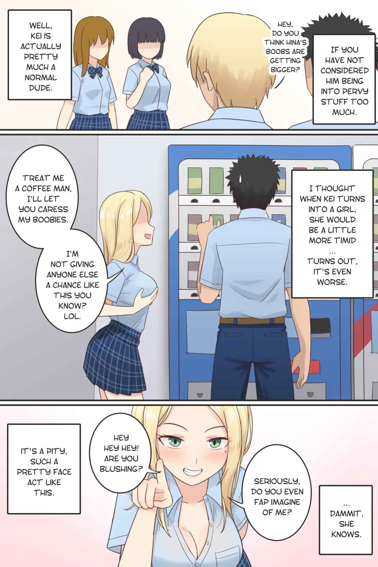 [Rudy Saki] When My Pervy Friend Became a Girl