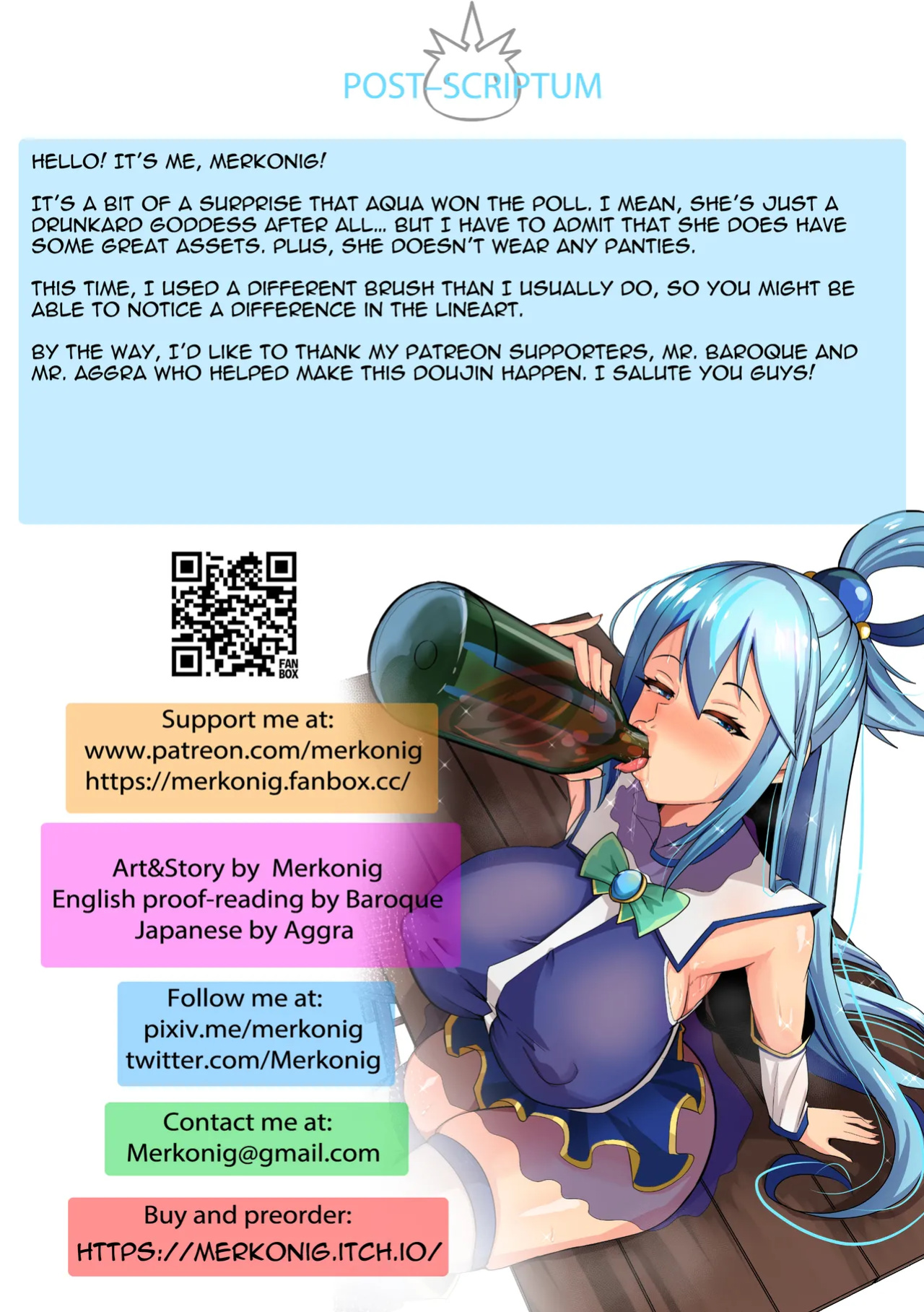 【Merkonig】Wenching 8 - Aqua (Uncensored) EN