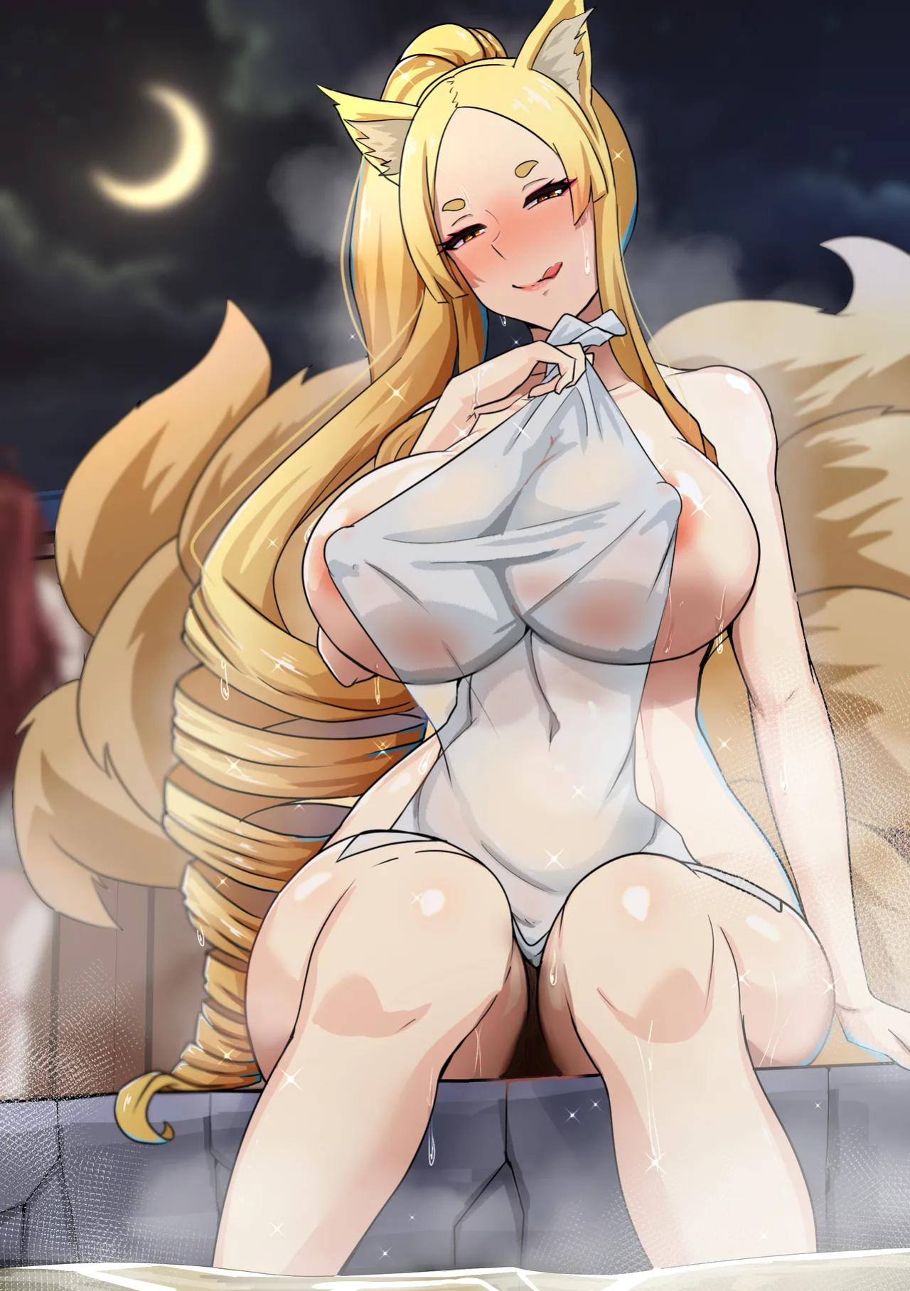 【Merkonig】B-Trayal 47 Yasaka (High School DxD) EN [Uncensored]