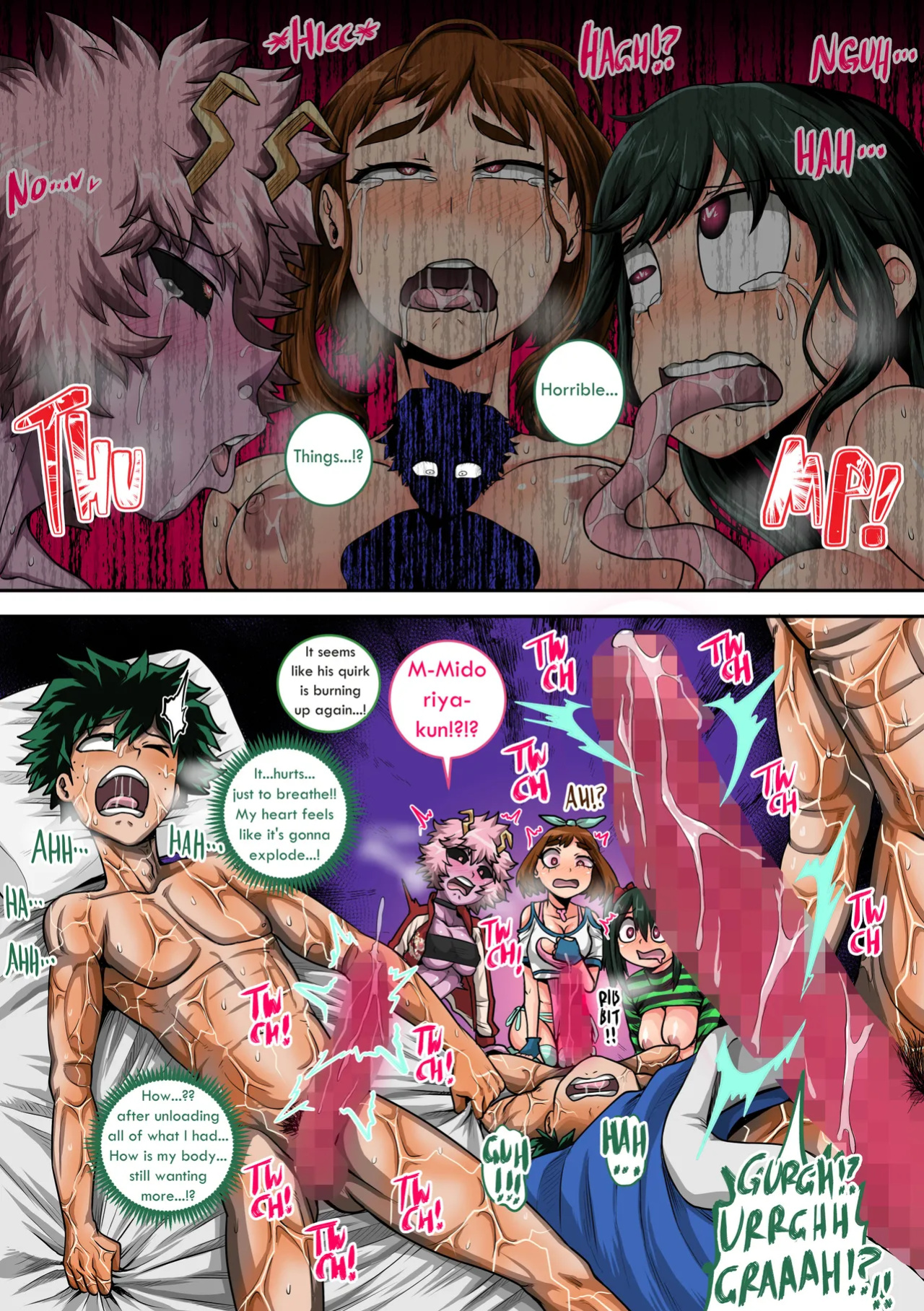 (Juice Box Factory) My Harem Academia Ch.8 [Part.2]