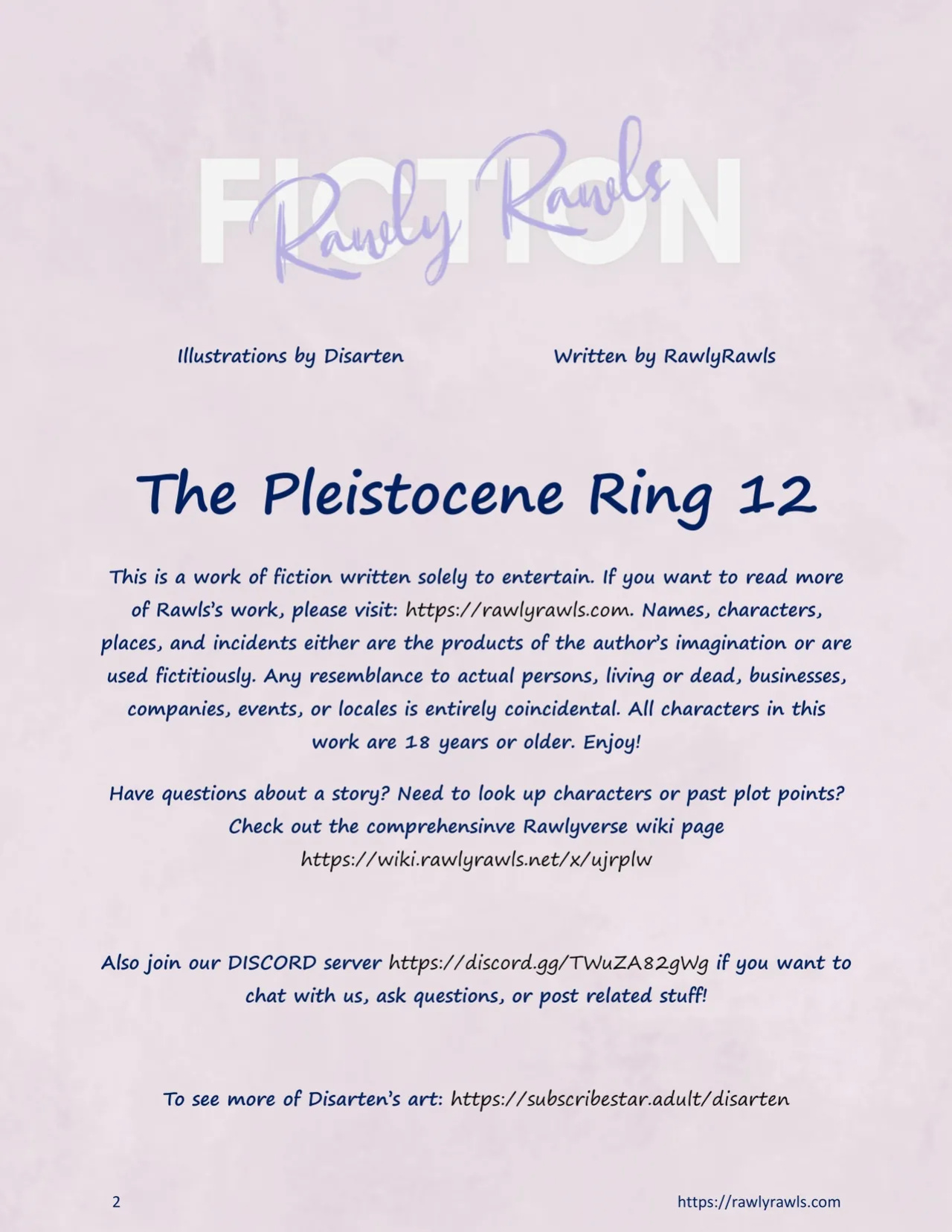 [Disarten and RawlyRawls] The Pleistocene Ring Chapter 12