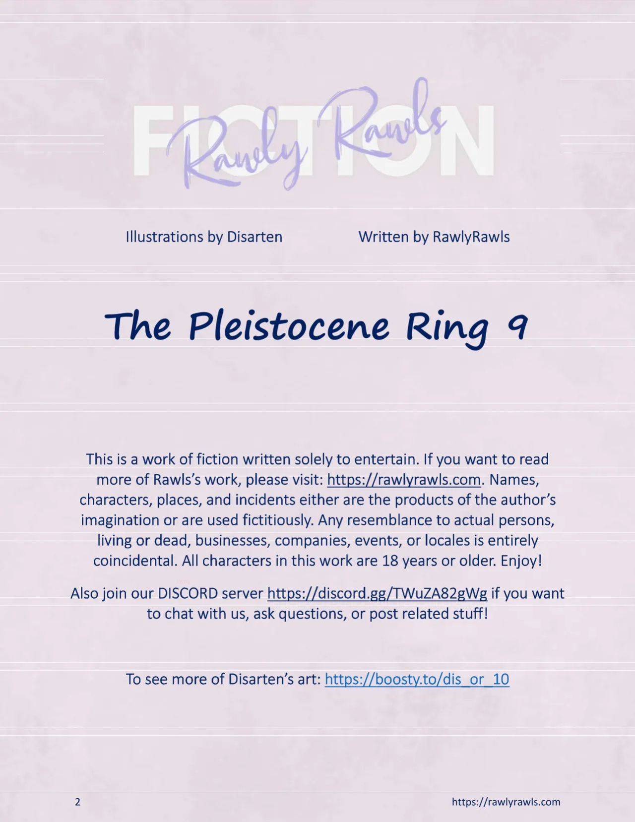 [Disarten and RawlyRawls] The Pleistocene Ring Chapter 9