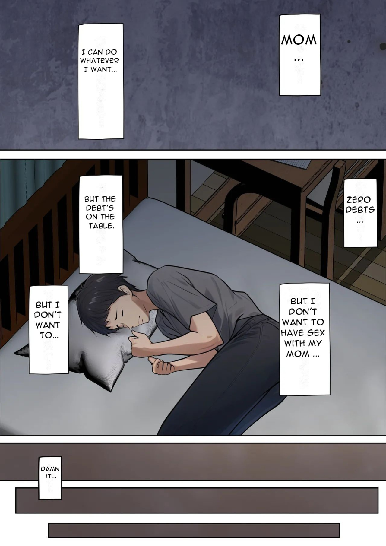 [Pentacle (Shimipan)] Shikatanaku kāchan to sekkusu shimasu - I Have No Choice But to Have Sex with My Mother [DarklordMTLs]