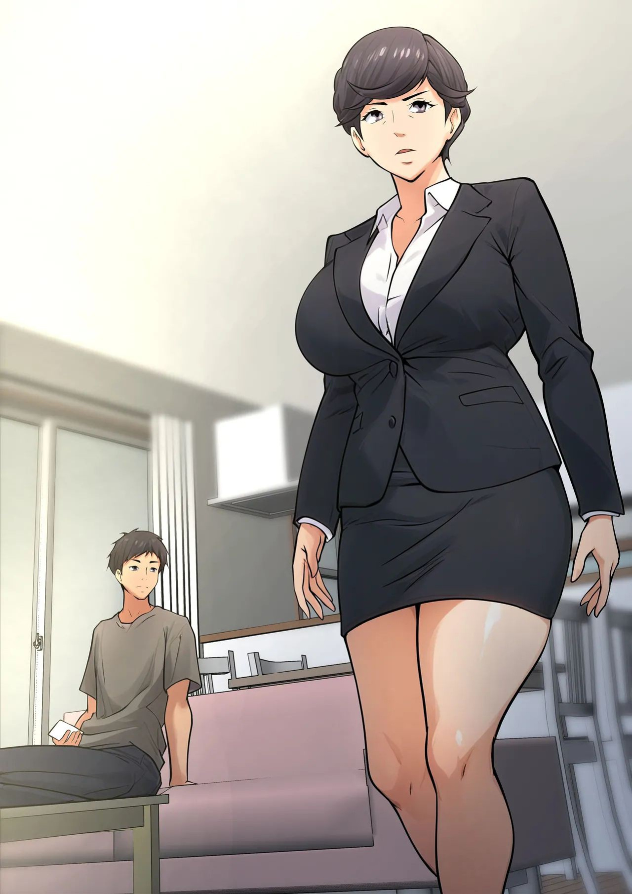 [Pentacle (Shimipan)] Shikatanaku kāchan to sekkusu shimasu - I Have No Choice But to Have Sex with My Mother [DarklordMTLs]
