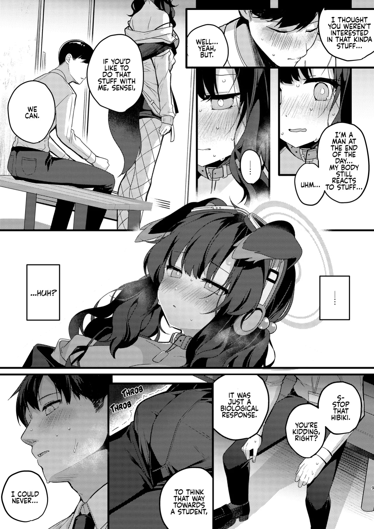 [Chocolate Synapse (Shika Yuno)] Nekoduka Hibiki ha Kyou mo Kotowarenai | Hibiki Nekozuka can't refuse today (Blue Archive)
