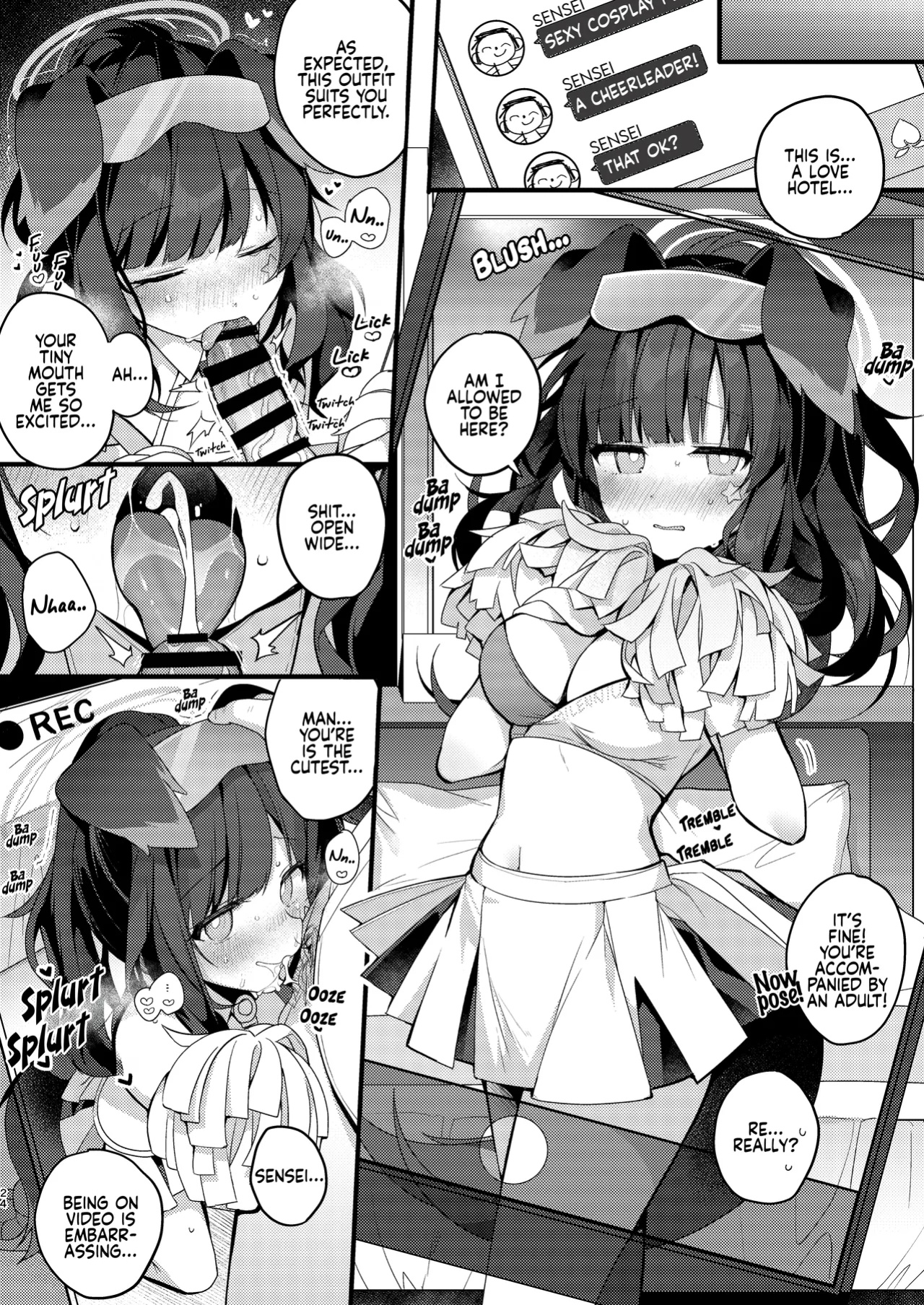 [Chocolate Synapse (Shika Yuno)] Nekoduka Hibiki ha Kyou mo Kotowarenai | Hibiki Nekozuka can't refuse today (Blue Archive)
