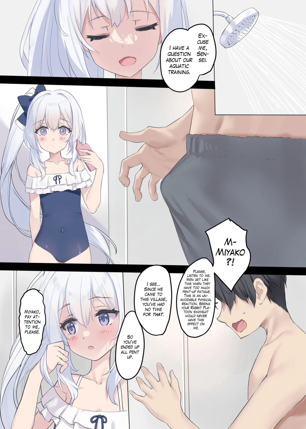 [Private Garden (Tsurusaki Takahiro)] RABBIT1 wa Shikyuu ga Yowai | RABBIT1 has a weak pussy (Blue Archive) [The Blavatsky Project]