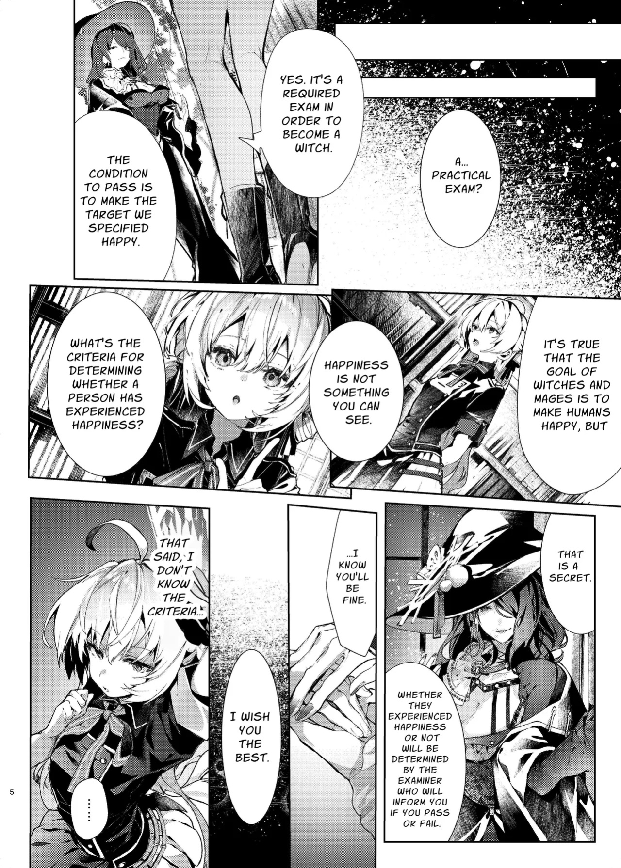 [Hankatsuu Shoujo (Enomoto Nao)] Majo Minarai wa ××× Shitakunai! | The Apprentice Witch Doesn't Want To XXX! [Cunny Garden]