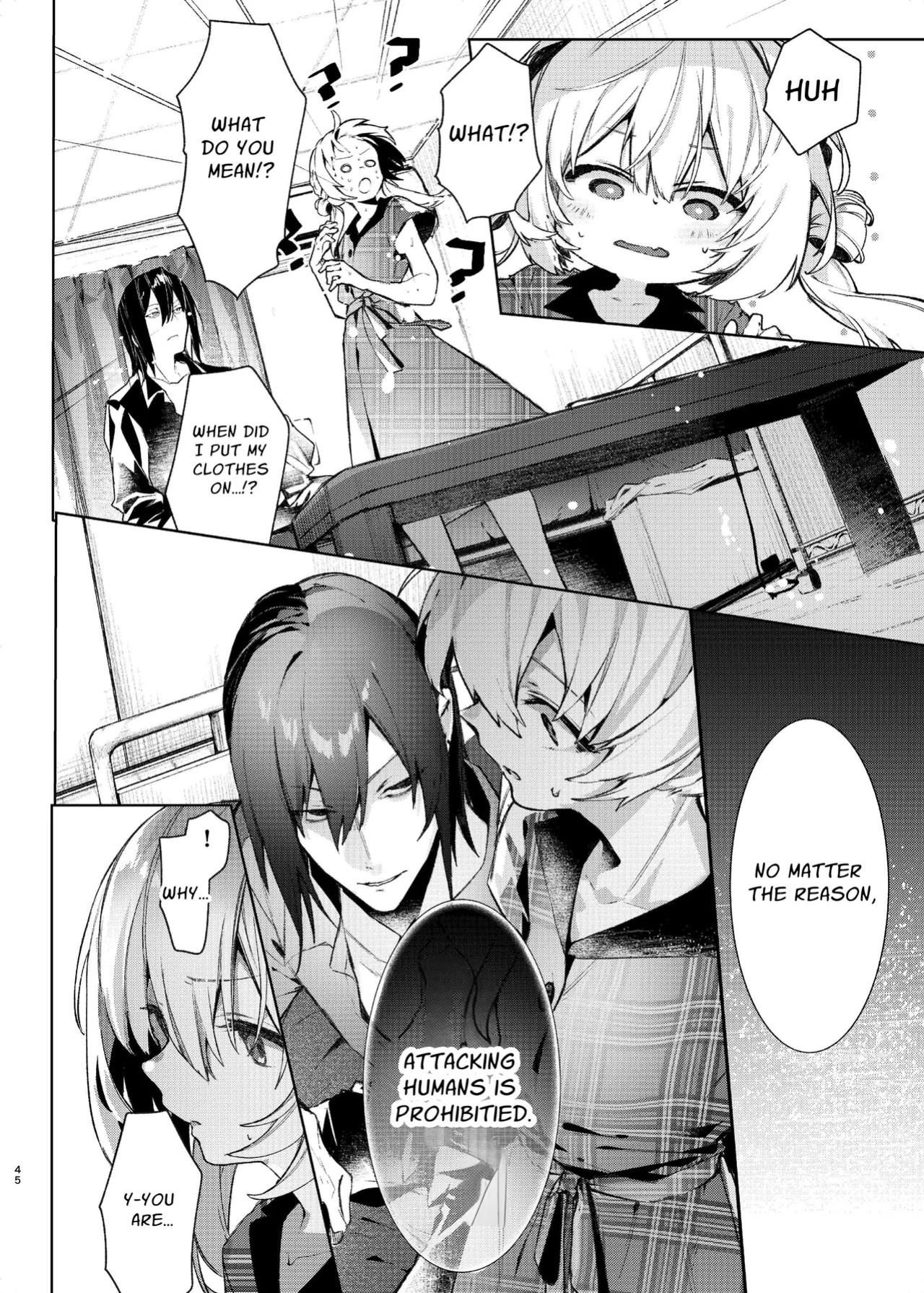 [Hankatsuu Shoujo (Enomoto Nao)] Majo Minarai wa ××× Shitakunai! | The Apprentice Witch Doesn't Want To XXX! [Cunny Garden]
