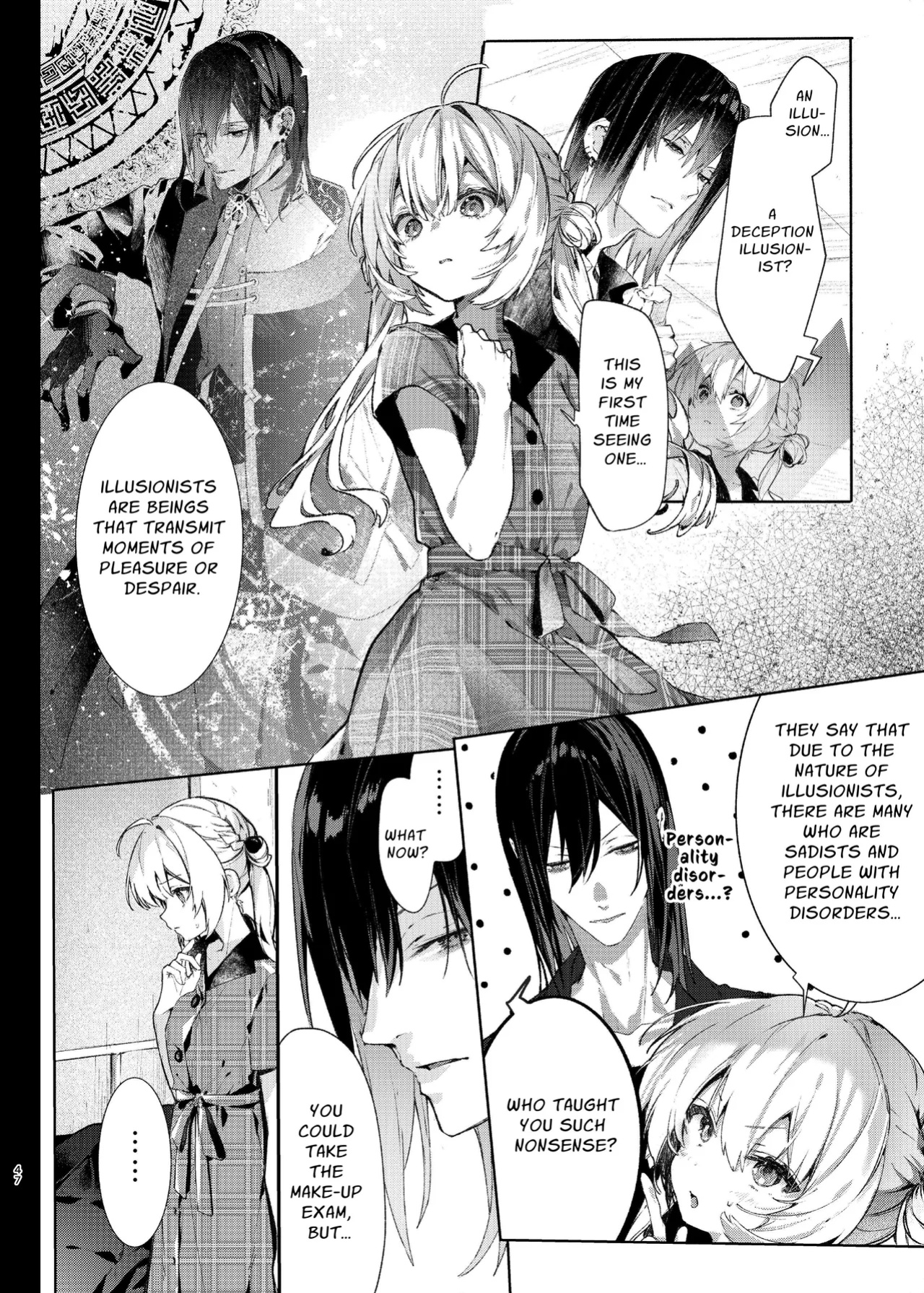 [Hankatsuu Shoujo (Enomoto Nao)] Majo Minarai wa ××× Shitakunai! | The Apprentice Witch Doesn't Want To XXX! [Cunny Garden]