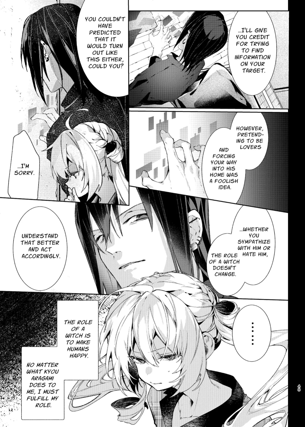 [Hankatsuu Shoujo (Enomoto Nao)] Majo Minarai wa ××× Shitakunai! | The Apprentice Witch Doesn't Want To XXX! [Cunny Garden]