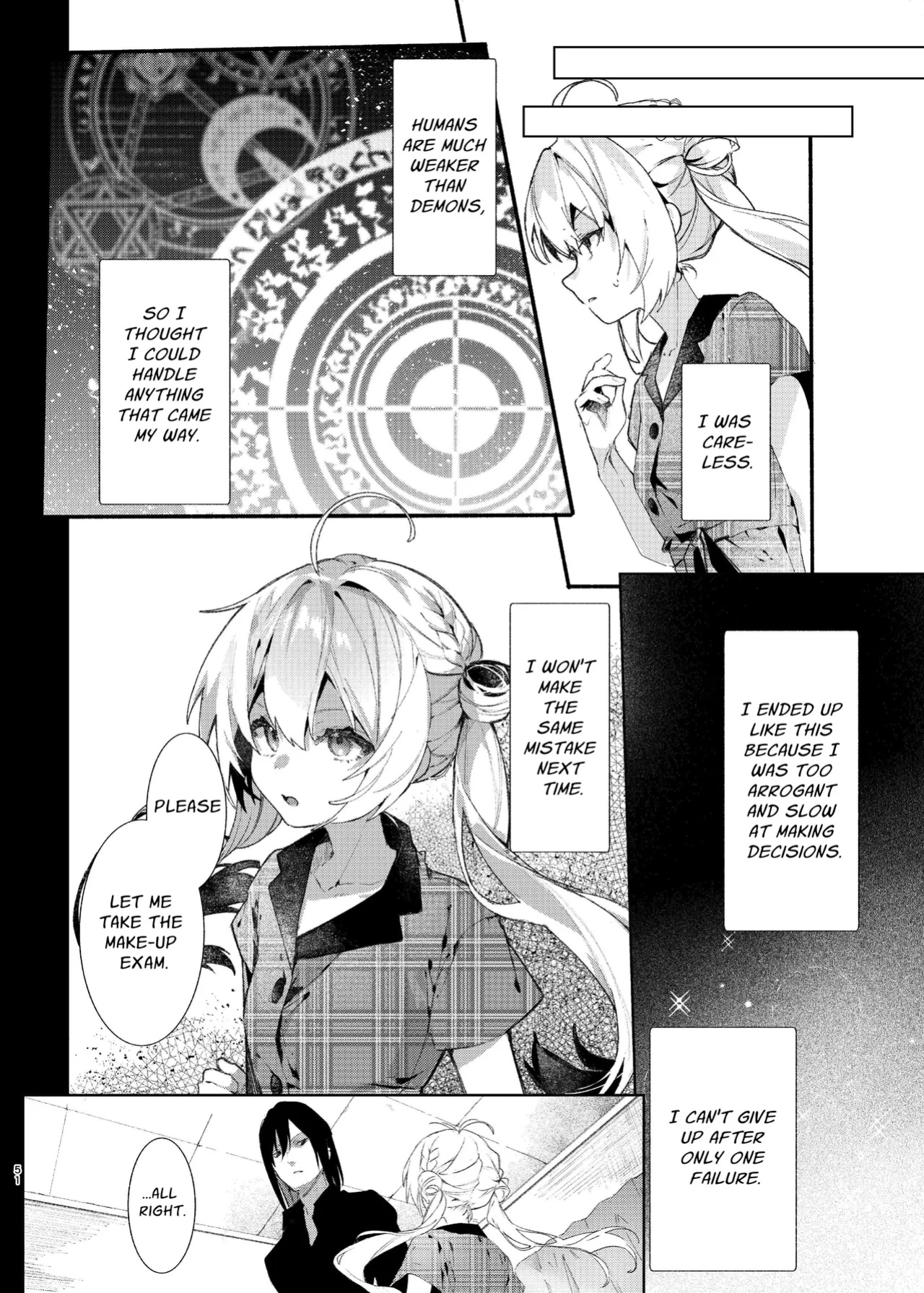 [Hankatsuu Shoujo (Enomoto Nao)] Majo Minarai wa ××× Shitakunai! | The Apprentice Witch Doesn't Want To XXX! [Cunny Garden]