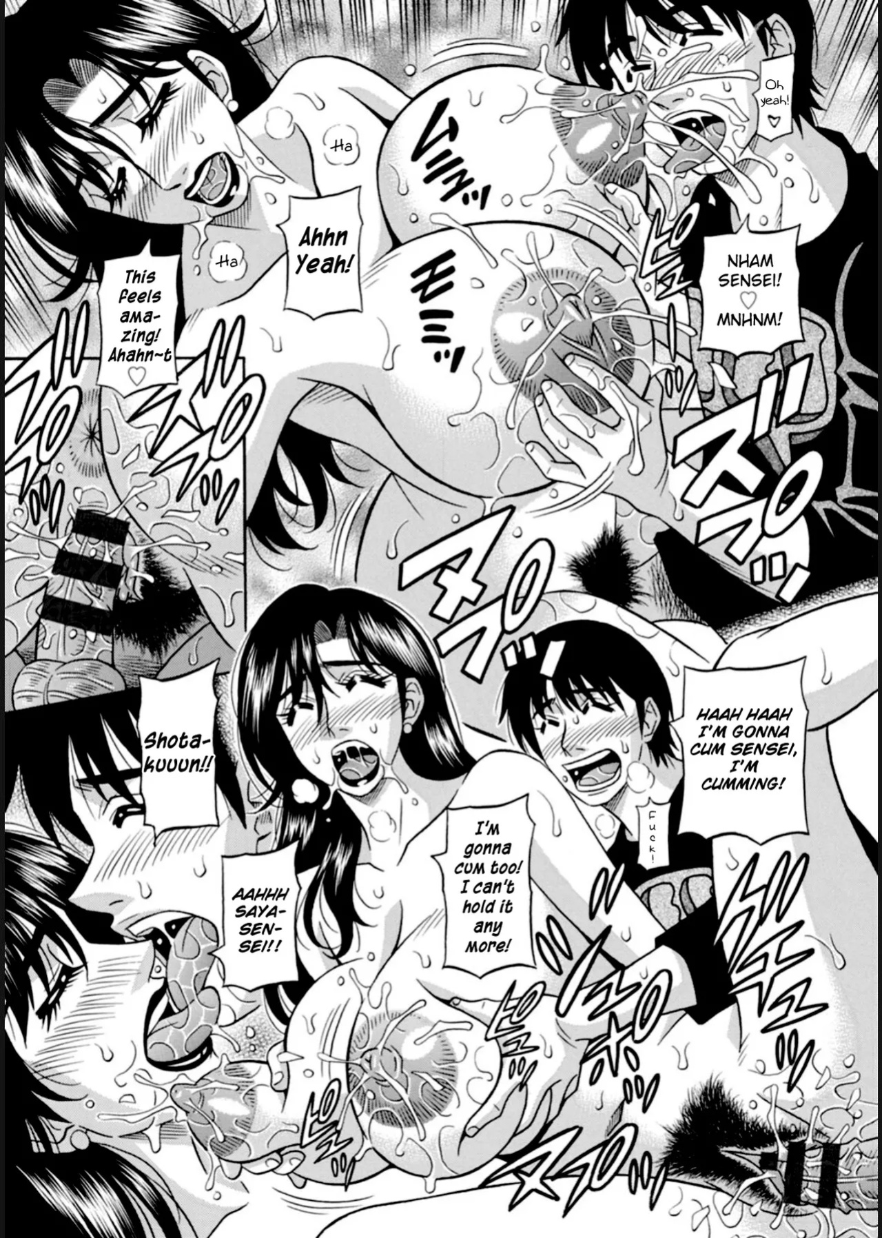[Ozaki Akira] HELP! Saya Sensei Ch.1-7