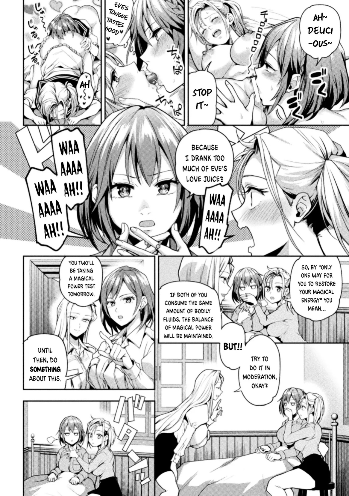 [Nagashiro Rouge] Eigyou Mahou Shoujo ga Kiss Shitara Ch. 1-3 | When Magical Girls Kiss Chapter 1-3 (END) + Extra