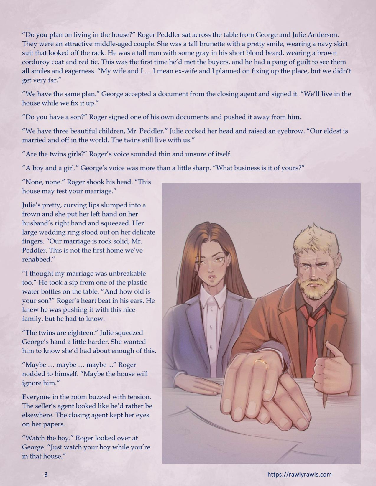 [TenderMinDD & RawlyRawls] The Haunting of Palmer Mansion Chapter 1