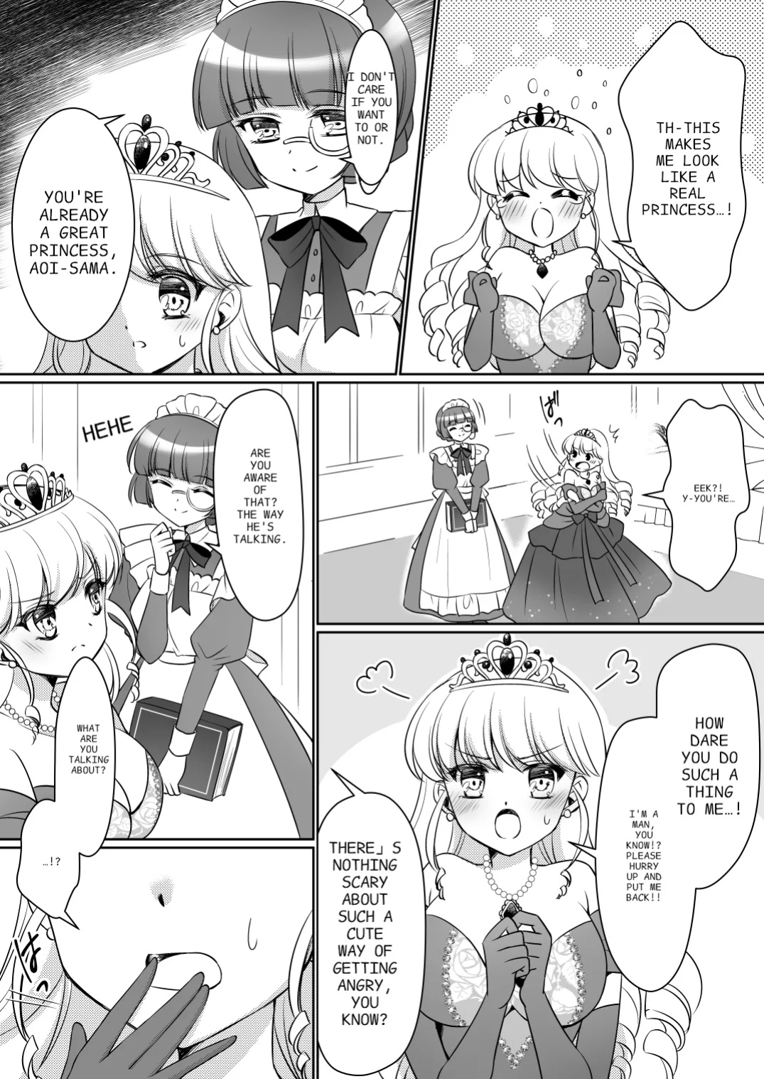 [Amui Okashi Seisakusho (Kagura Kurumi)] I'm definitely going to become a princess! ~I was turned into a princess through my experience as a princess~