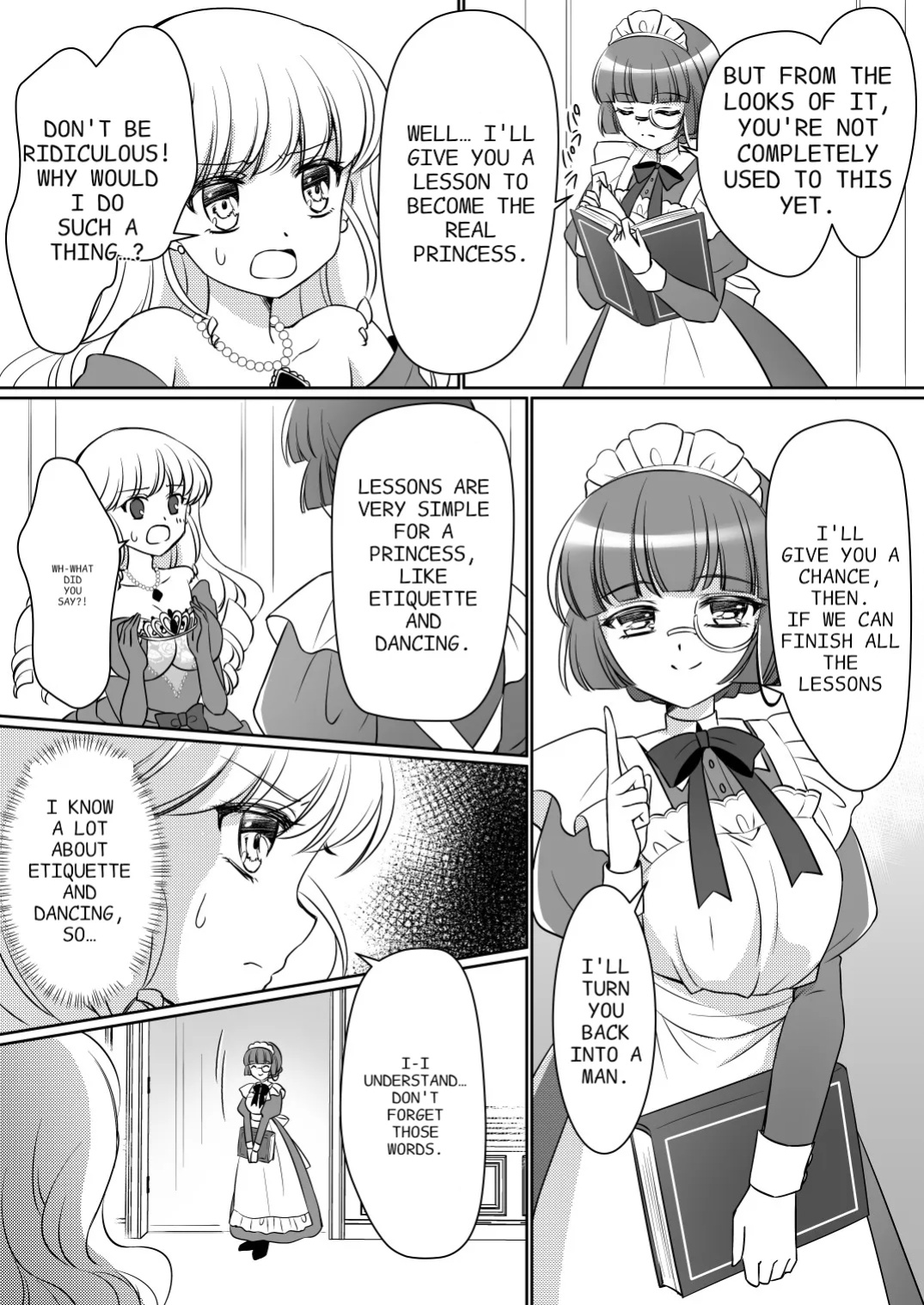 [Amui Okashi Seisakusho (Kagura Kurumi)] I'm definitely going to become a princess! ~I was turned into a princess through my experience as a princess~